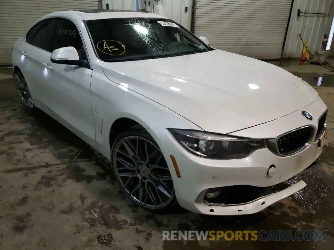 1 Photograph of a damaged car WBA4J3C50KBL06577 BMW 4 SERIES 2019