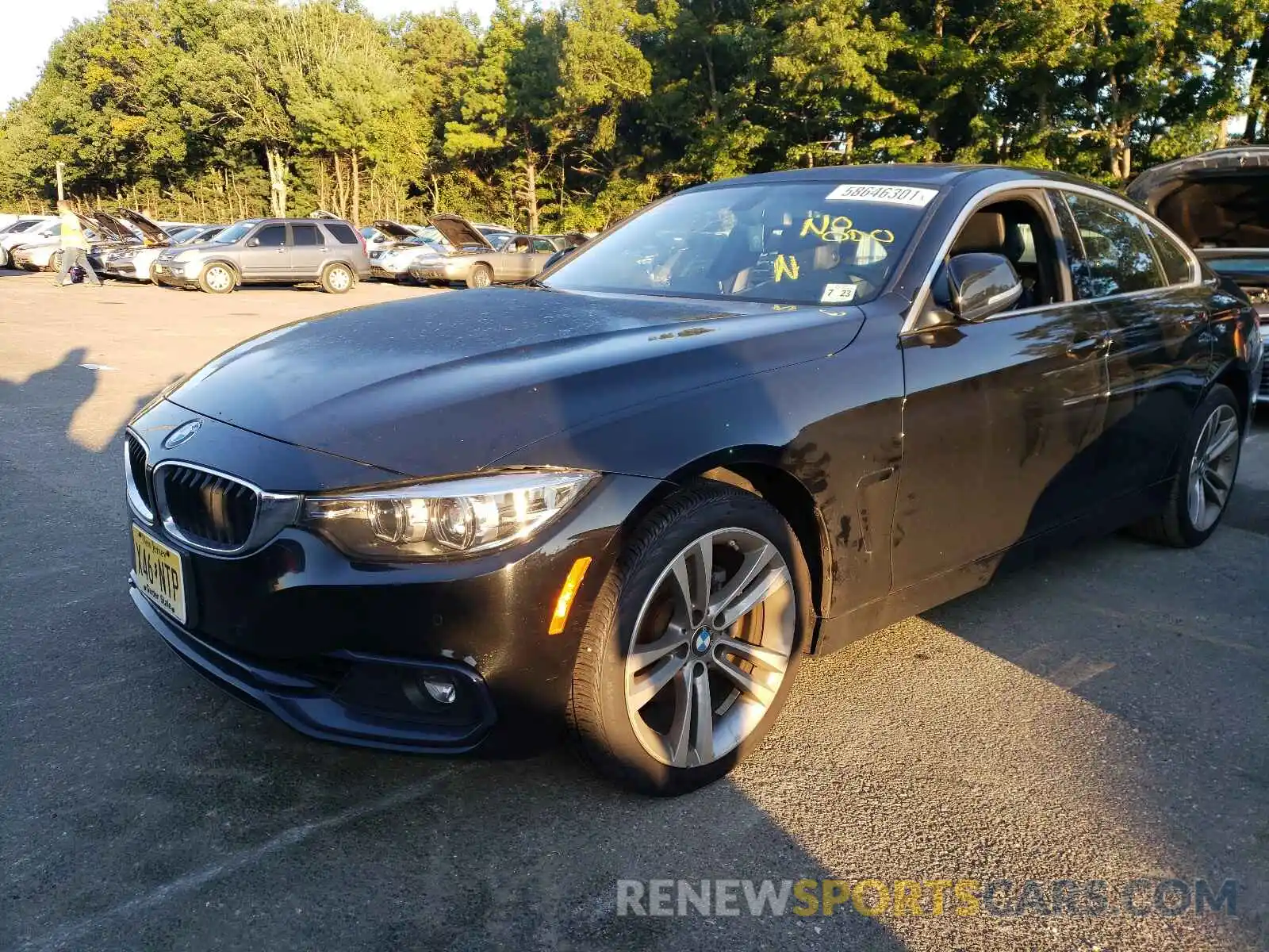 2 Photograph of a damaged car WBA4J3C50KBL06692 BMW 4 SERIES 2019