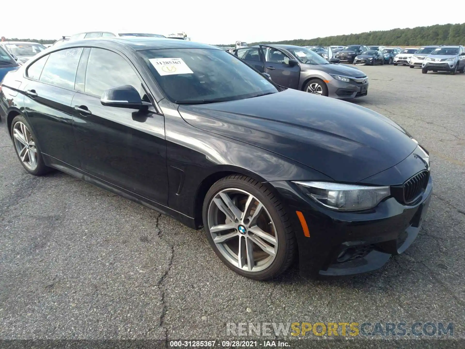 1 Photograph of a damaged car WBA4J3C50KBL06868 BMW 4 SERIES 2019