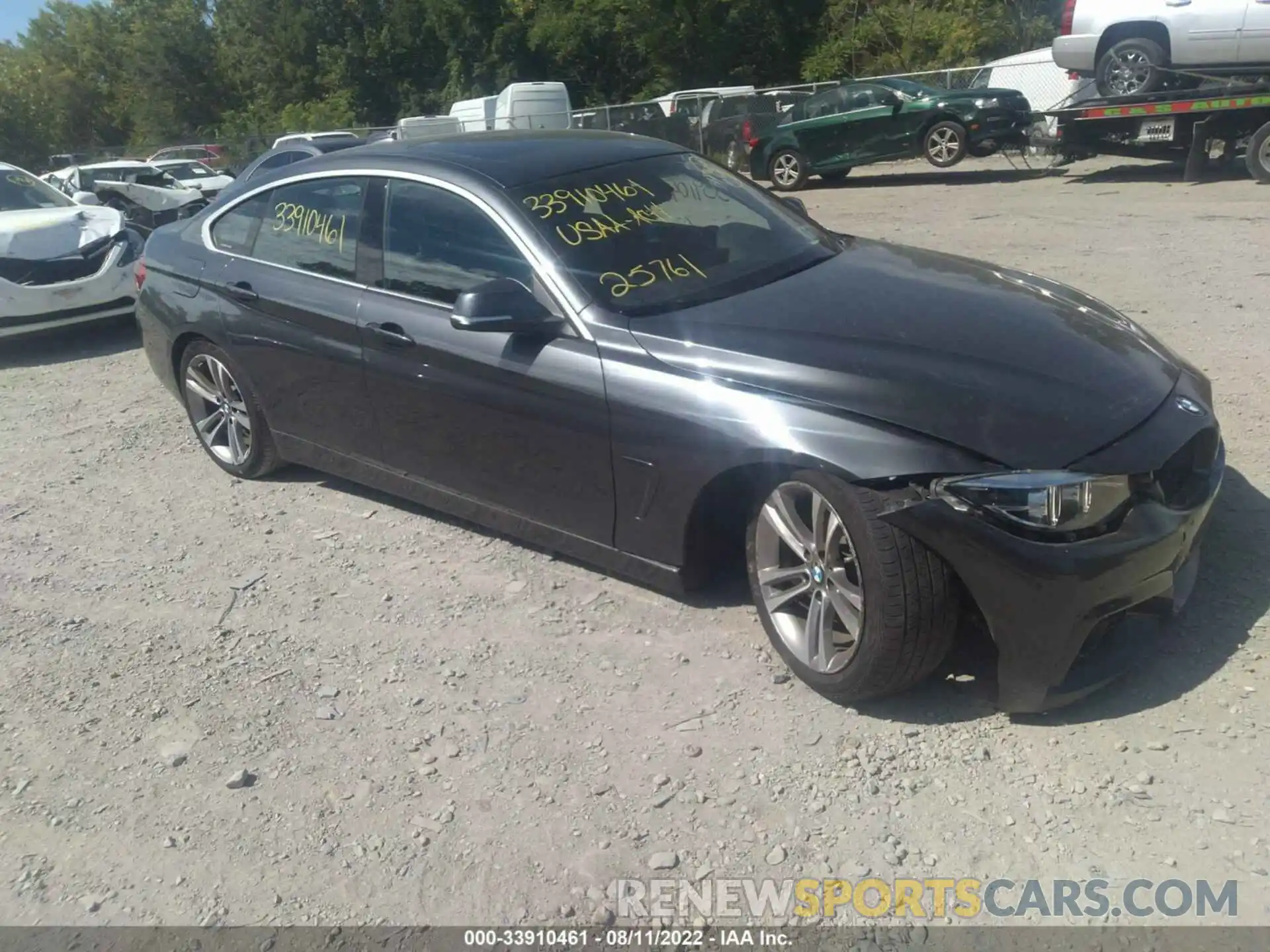 1 Photograph of a damaged car WBA4J3C50KBL07017 BMW 4 SERIES 2019