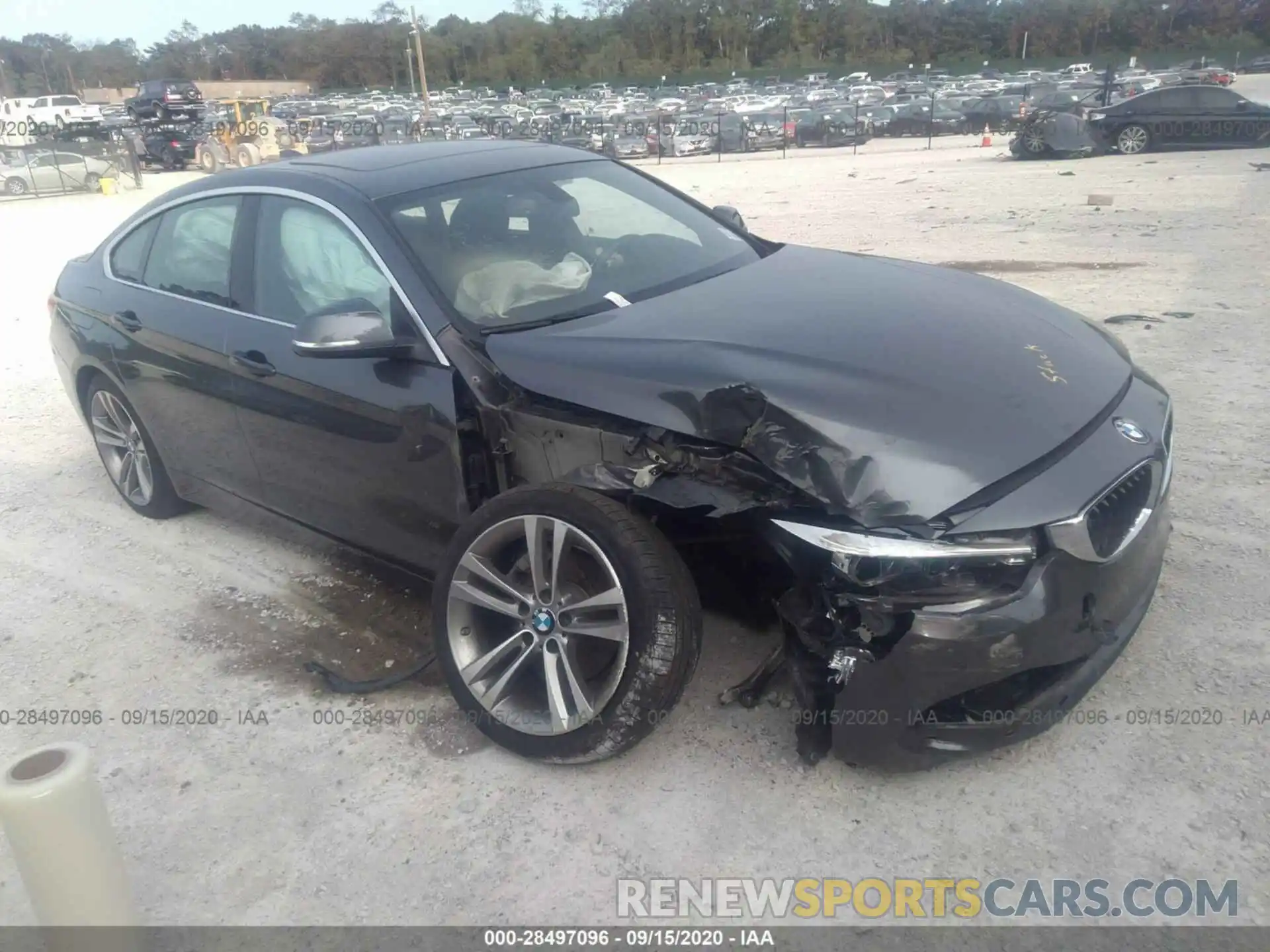 1 Фотография поврежденного автомобиля WBA4J3C50KBL07082 BMW 4 SERIES 2019