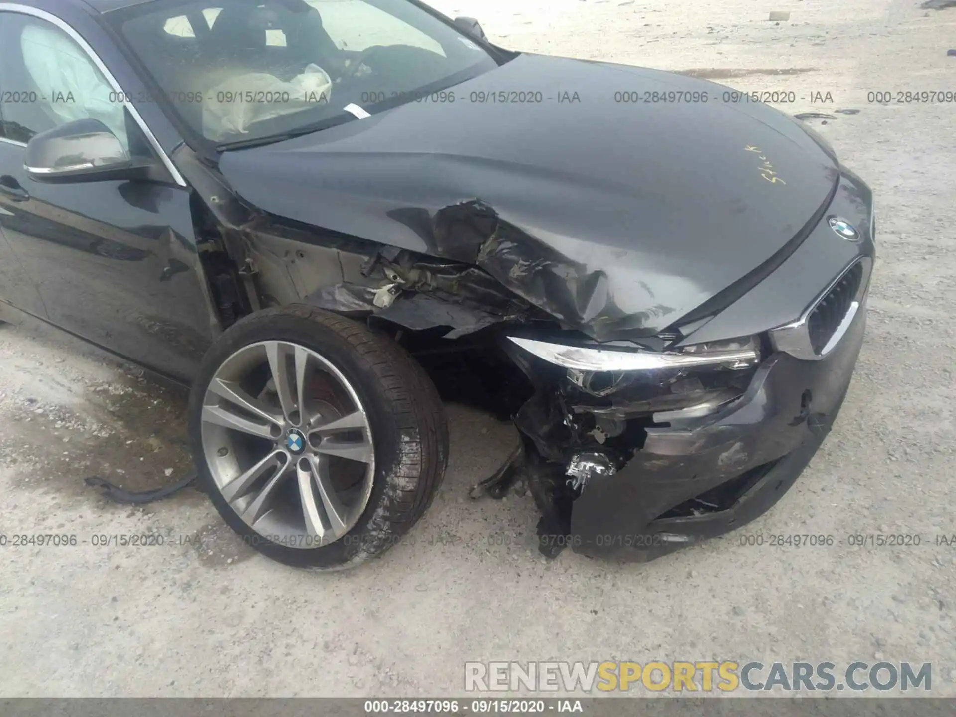 6 Фотография поврежденного автомобиля WBA4J3C50KBL07082 BMW 4 SERIES 2019