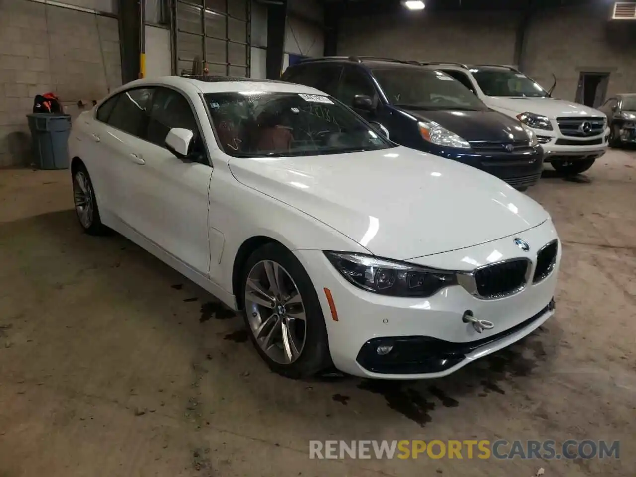 1 Photograph of a damaged car WBA4J3C50KBL07275 BMW 4 SERIES 2019