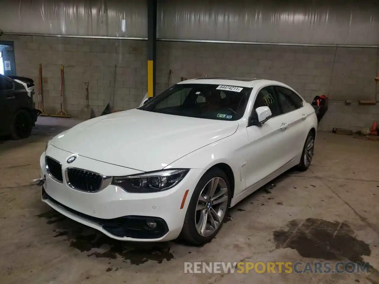 2 Photograph of a damaged car WBA4J3C50KBL07275 BMW 4 SERIES 2019