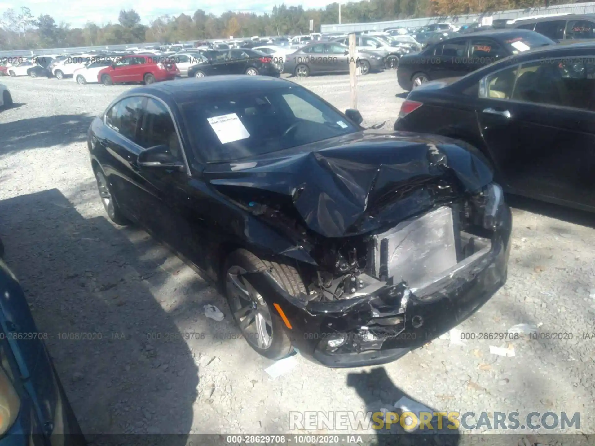1 Фотография поврежденного автомобиля WBA4J3C50KBL08314 BMW 4 SERIES 2019