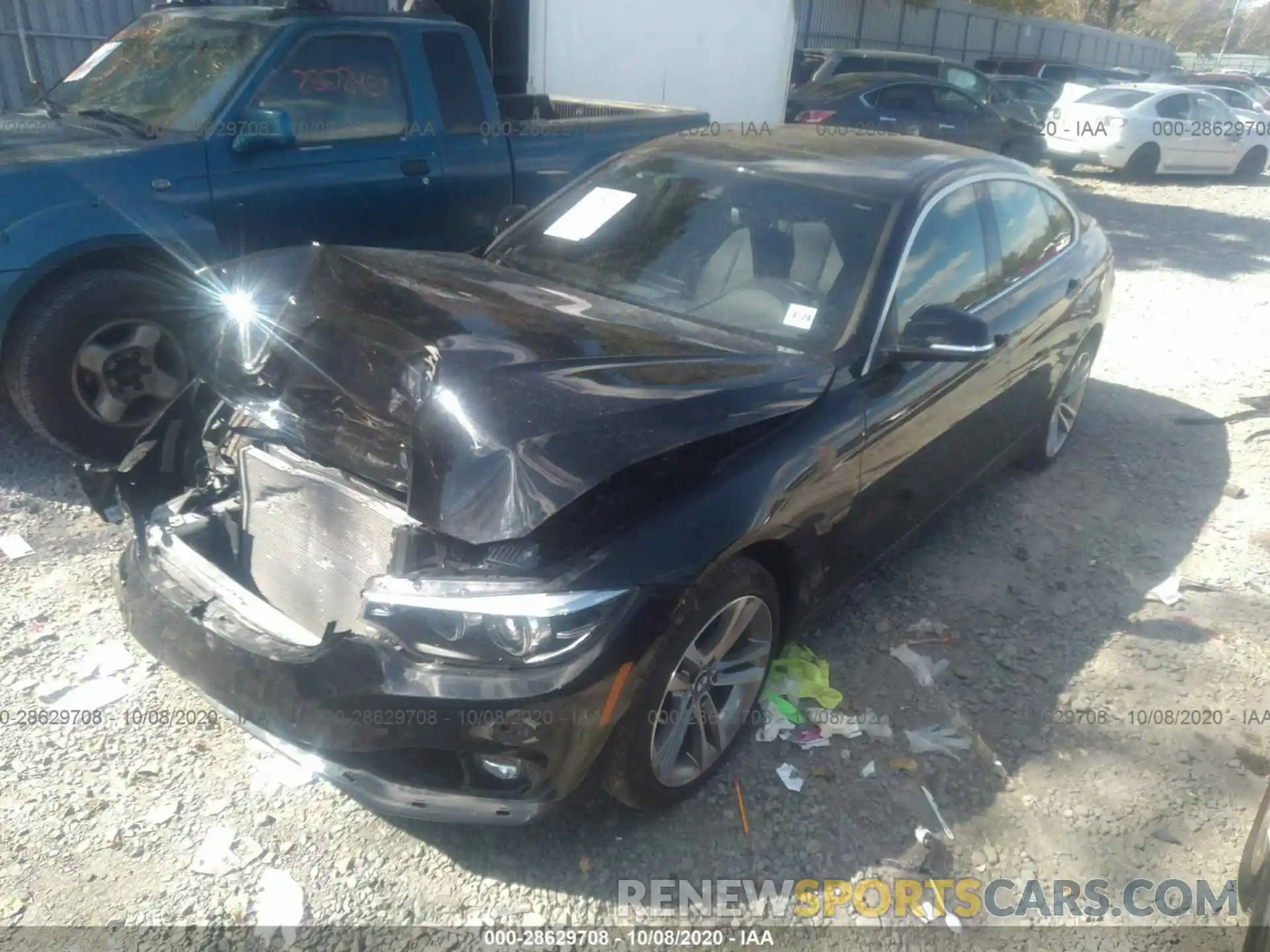 2 Photograph of a damaged car WBA4J3C50KBL08314 BMW 4 SERIES 2019