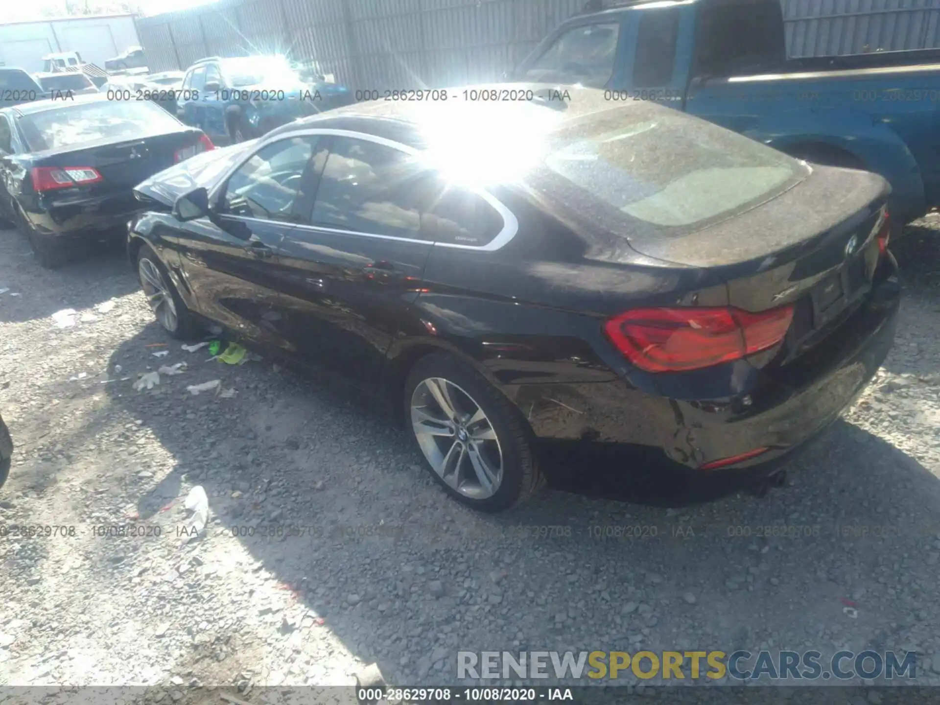 3 Фотография поврежденного автомобиля WBA4J3C50KBL08314 BMW 4 SERIES 2019