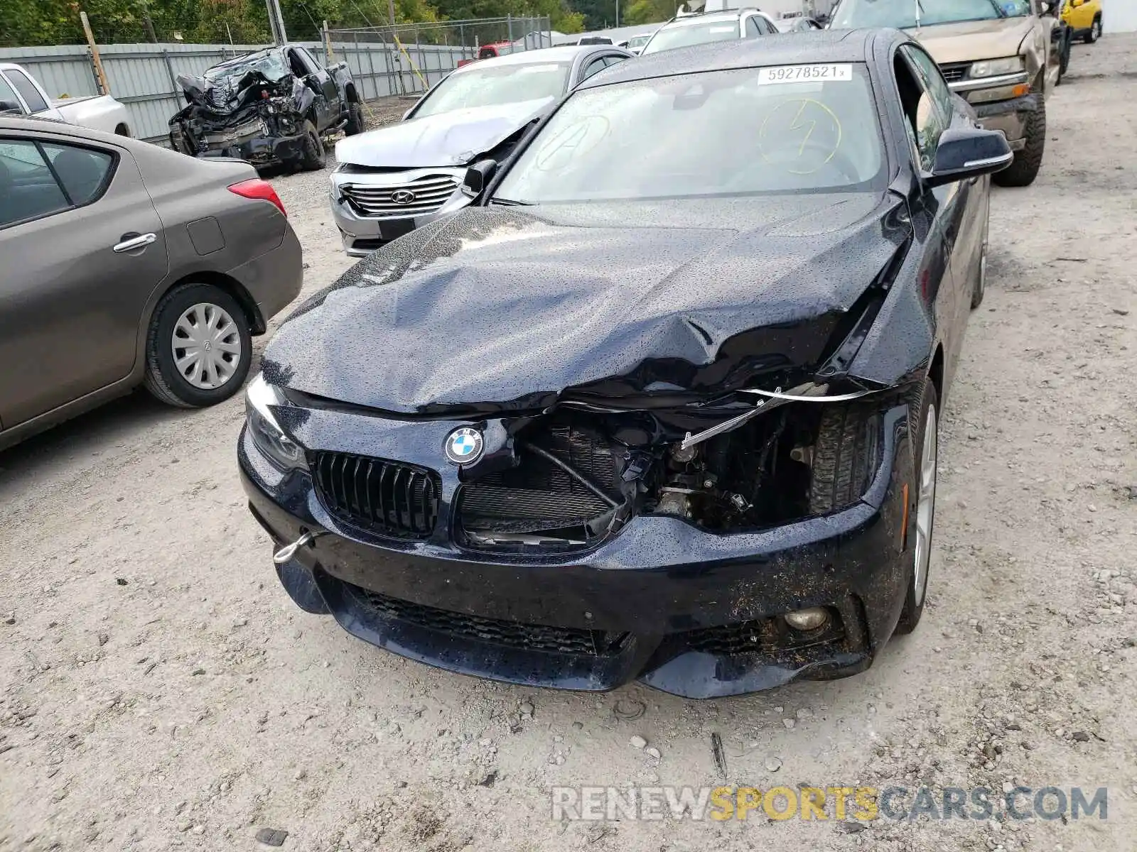 9 Photograph of a damaged car WBA4J3C50KBL09317 BMW 4 SERIES 2019