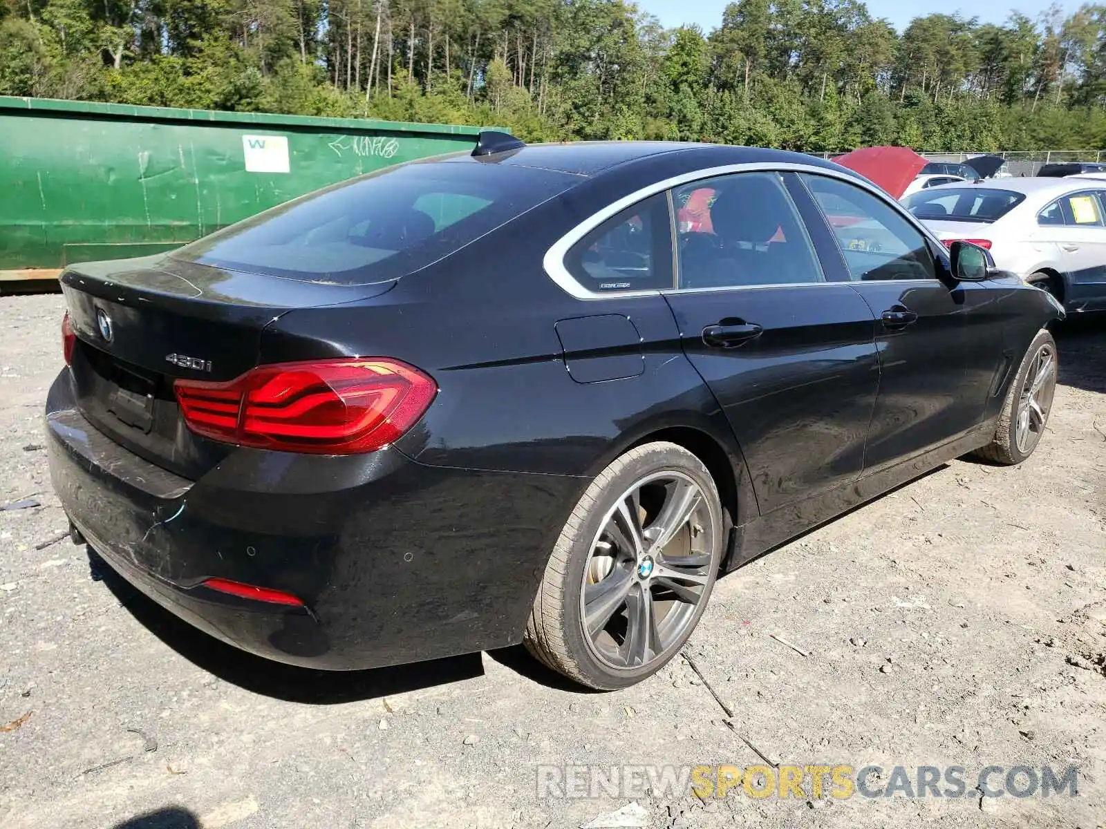 4 Фотография поврежденного автомобиля WBA4J3C50KBL09589 BMW 4 SERIES 2019