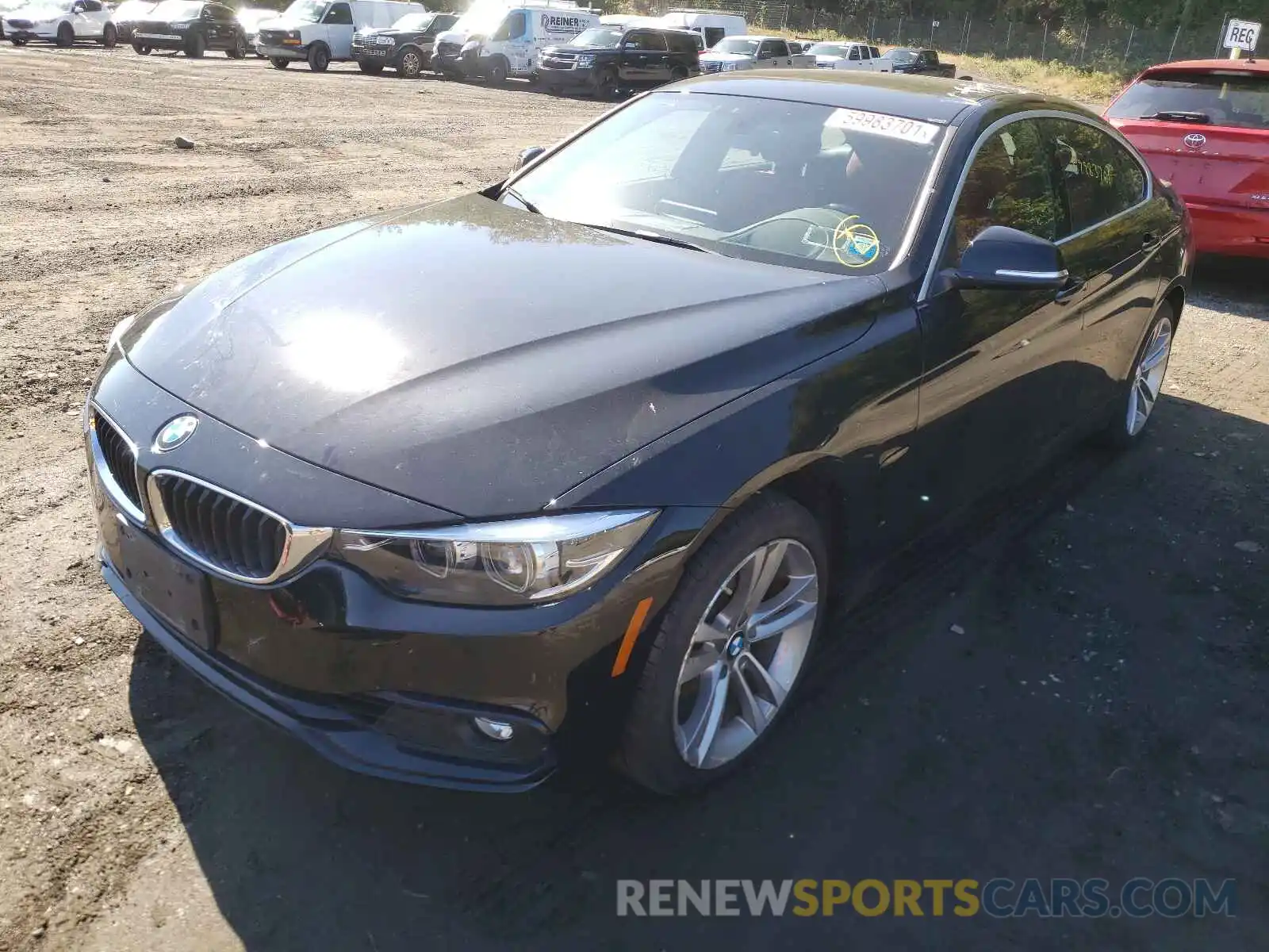 2 Photograph of a damaged car WBA4J3C51KBL05292 BMW 4 SERIES 2019