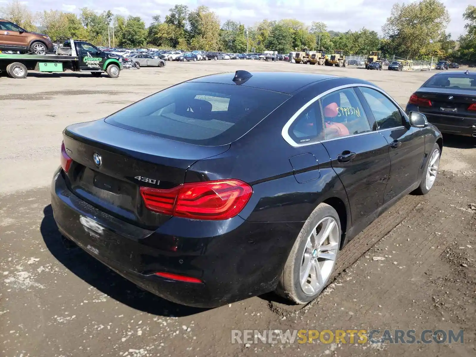 4 Photograph of a damaged car WBA4J3C51KBL05292 BMW 4 SERIES 2019