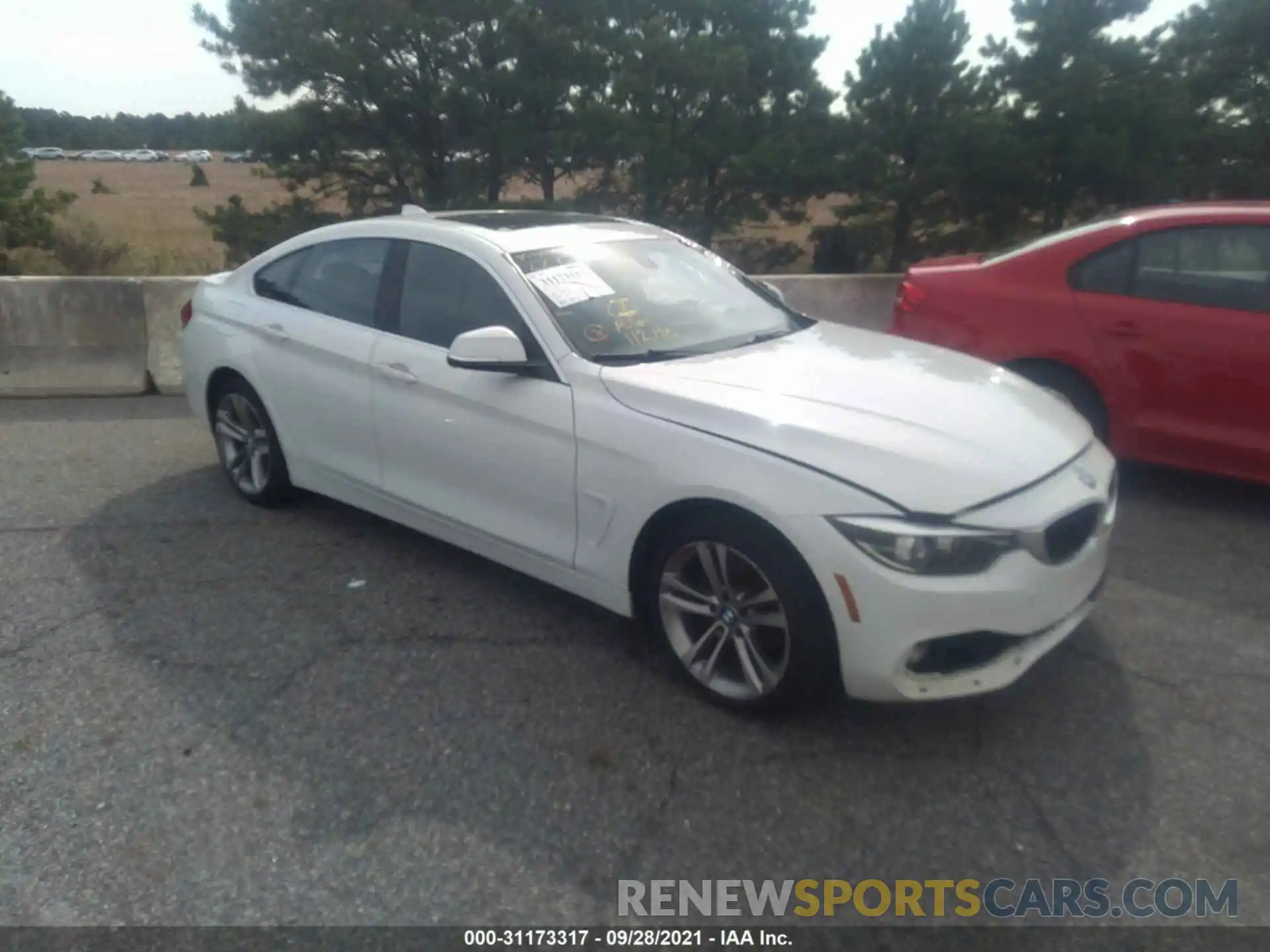 1 Photograph of a damaged car WBA4J3C51KBL05356 BMW 4 SERIES 2019