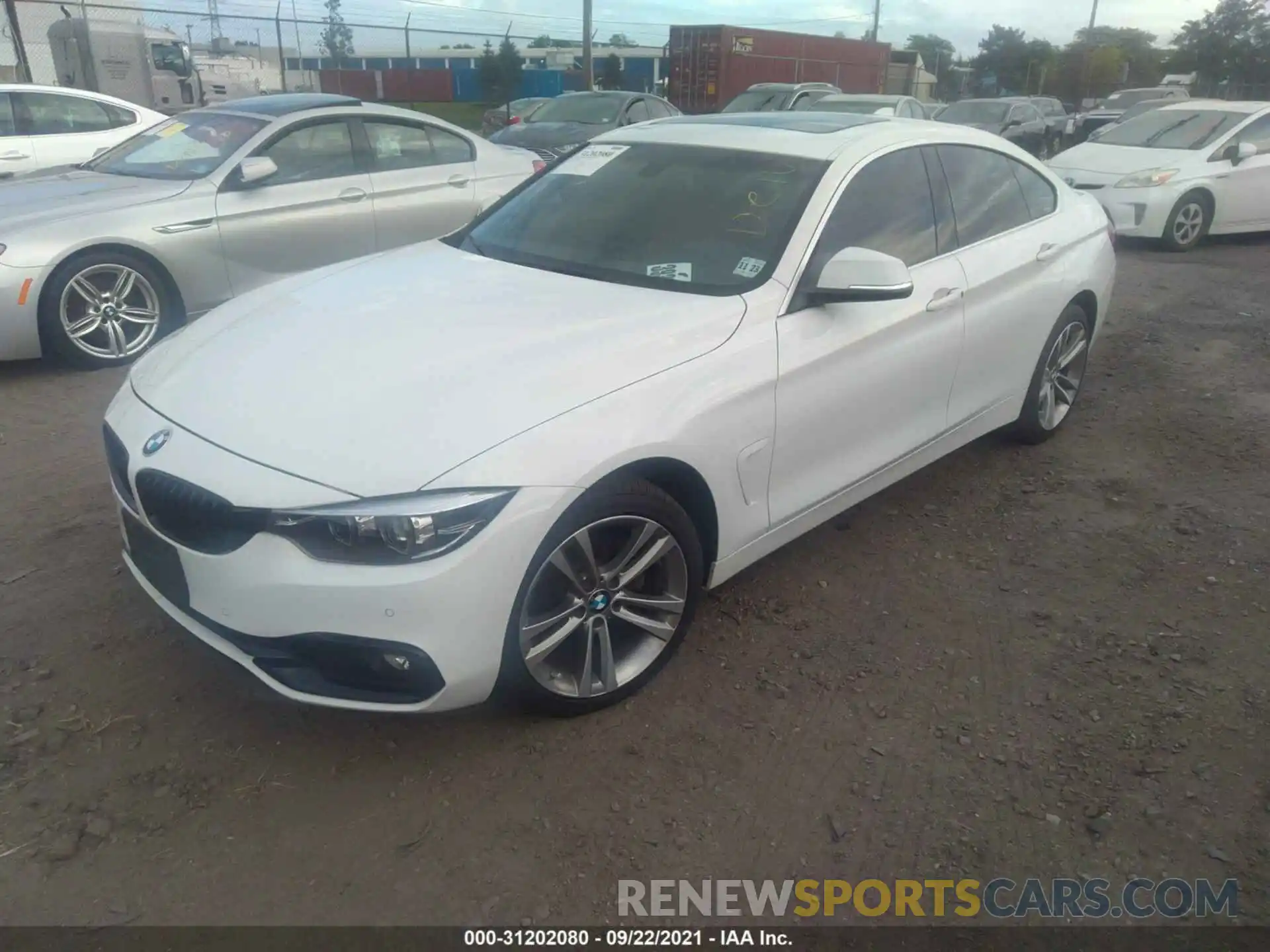 2 Photograph of a damaged car WBA4J3C51KBL06443 BMW 4 SERIES 2019