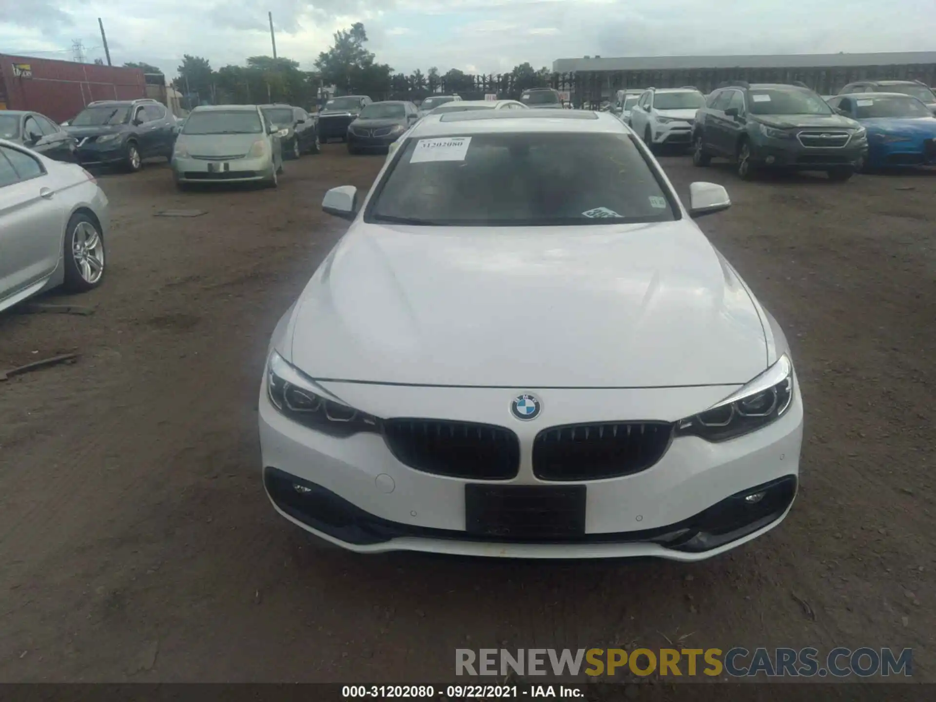 6 Photograph of a damaged car WBA4J3C51KBL06443 BMW 4 SERIES 2019