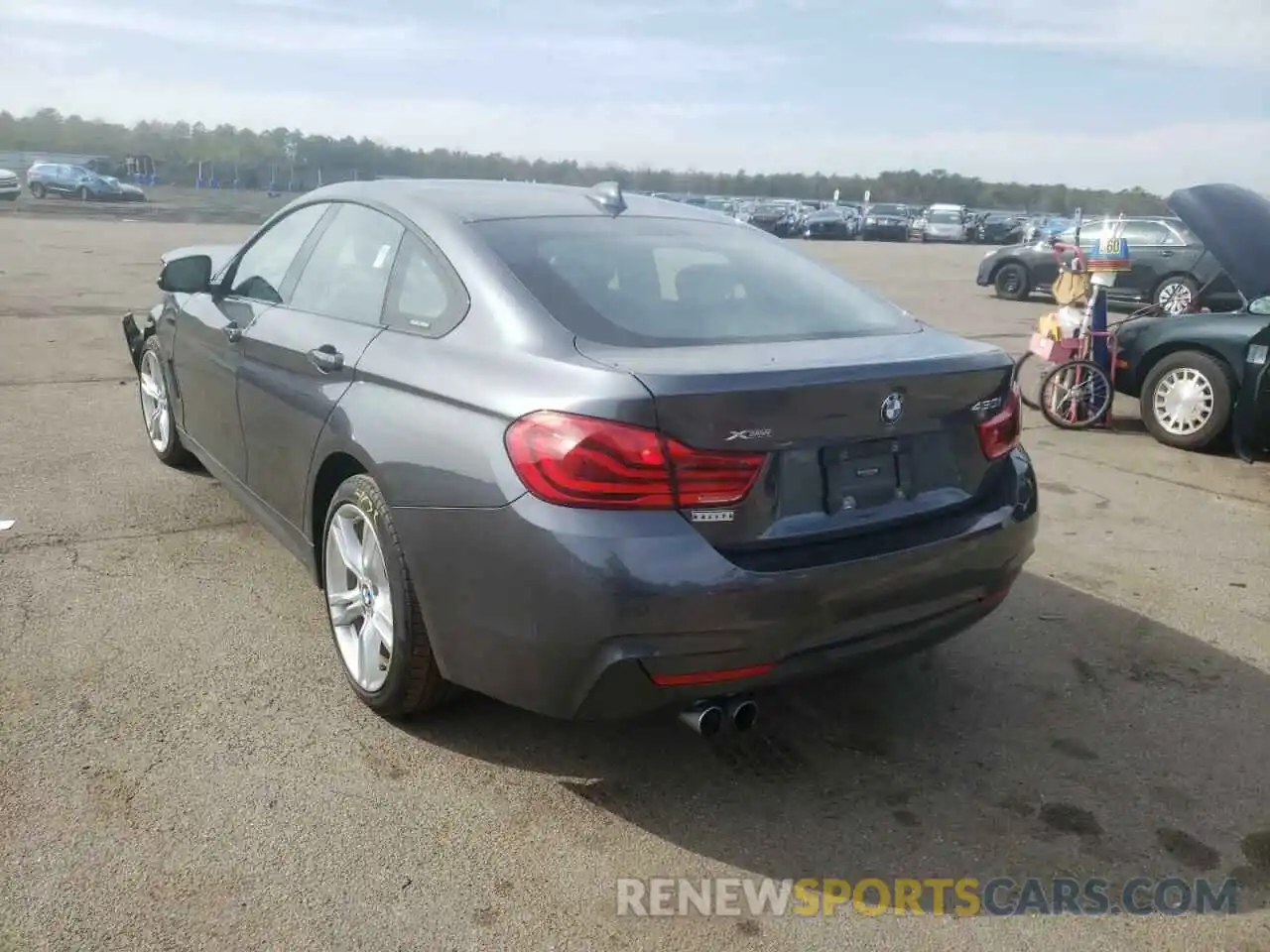 3 Photograph of a damaged car WBA4J3C51KBL06975 BMW 4 SERIES 2019