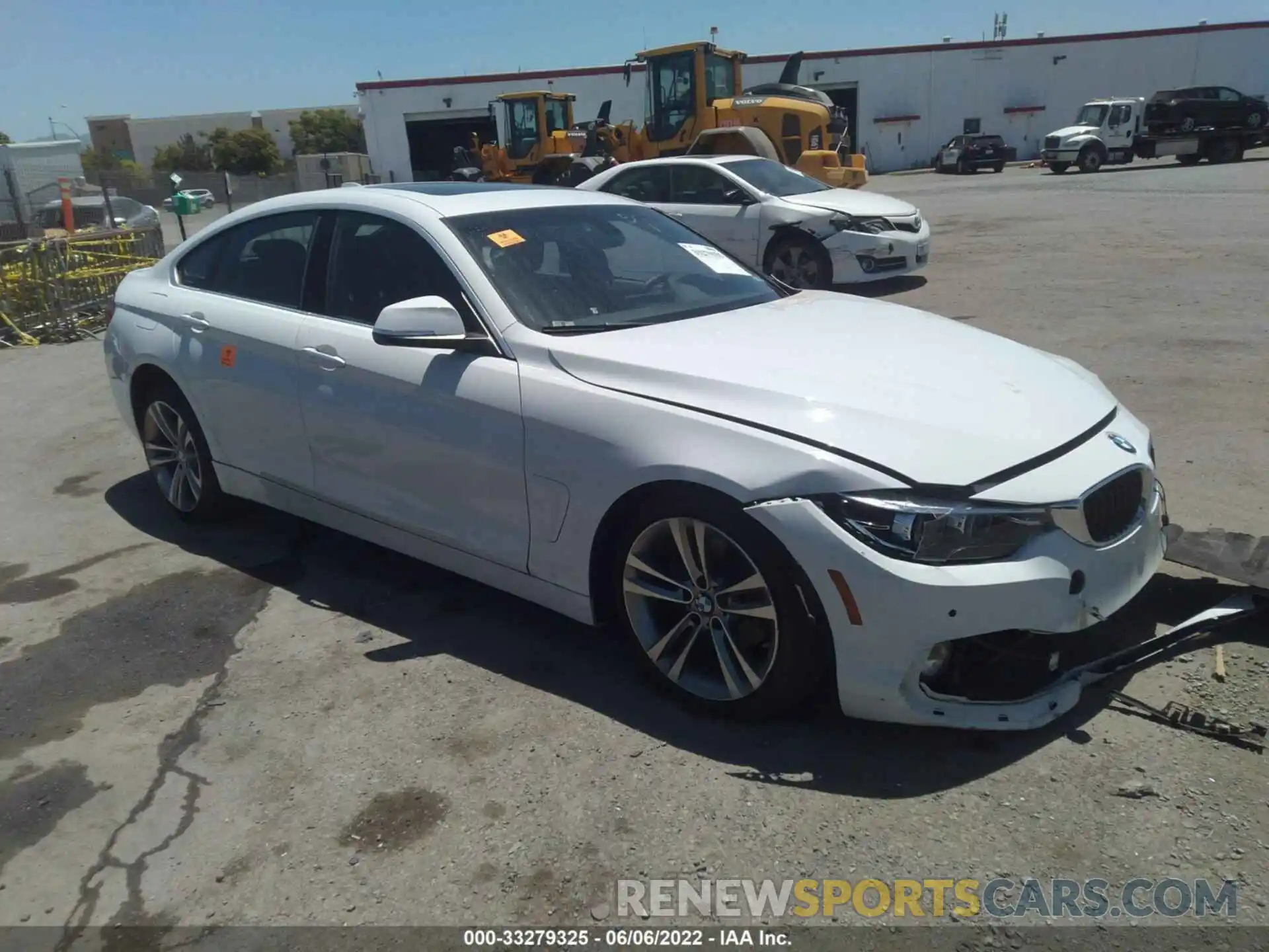 1 Photograph of a damaged car WBA4J3C51KBL07530 BMW 4 SERIES 2019