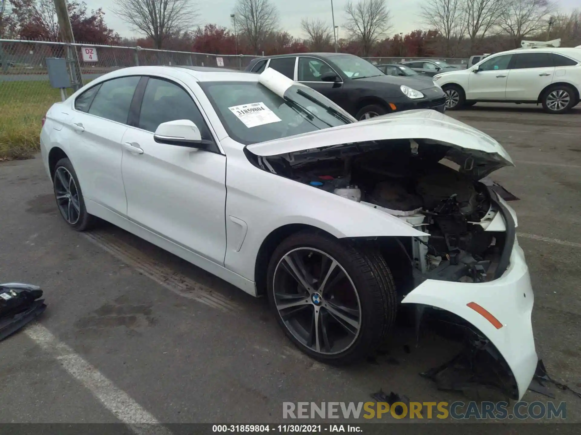 1 Photograph of a damaged car WBA4J3C51KBL07916 BMW 4 SERIES 2019