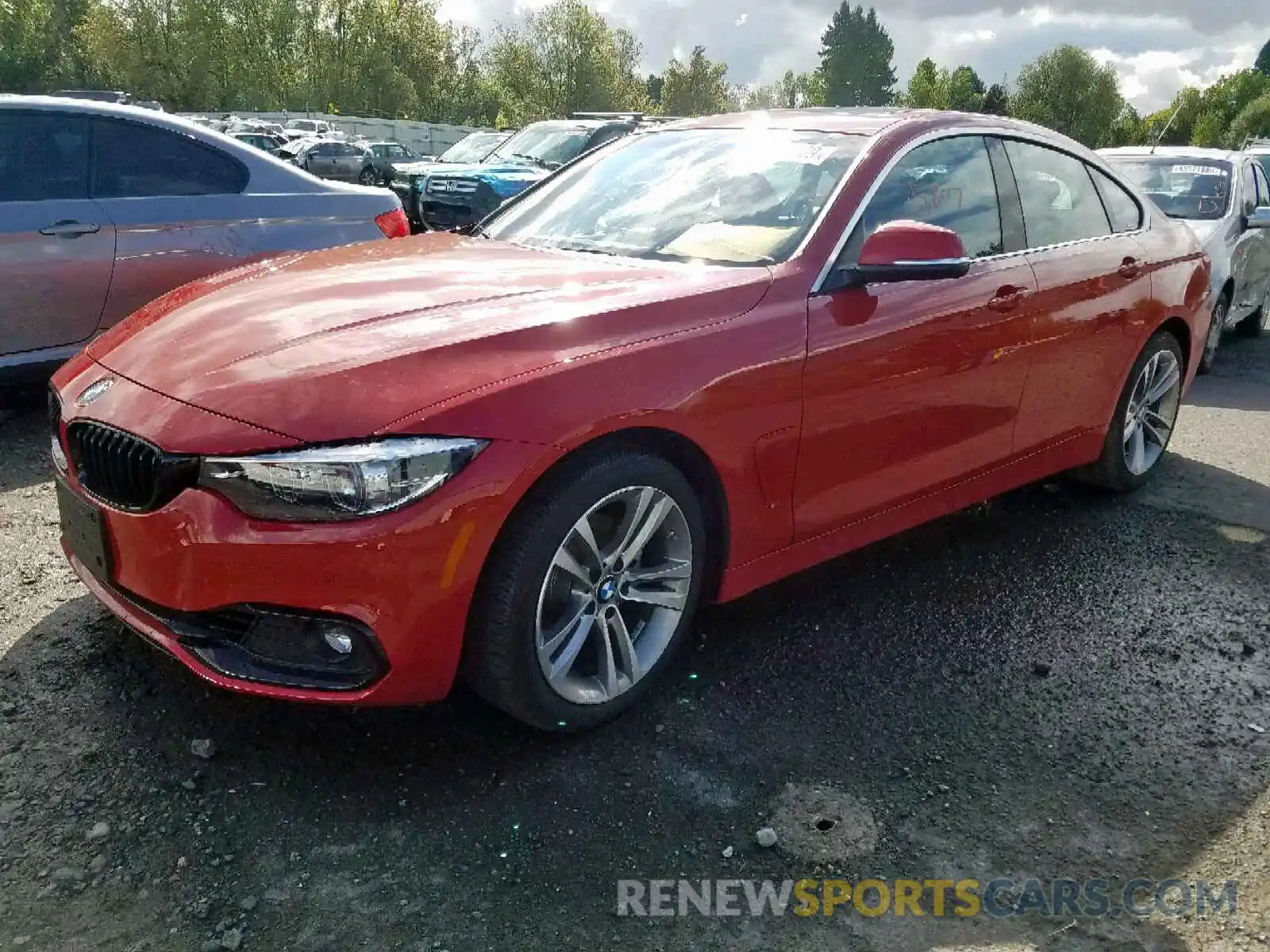 2 Photograph of a damaged car WBA4J3C51KBL08970 BMW 4 SERIES 2019