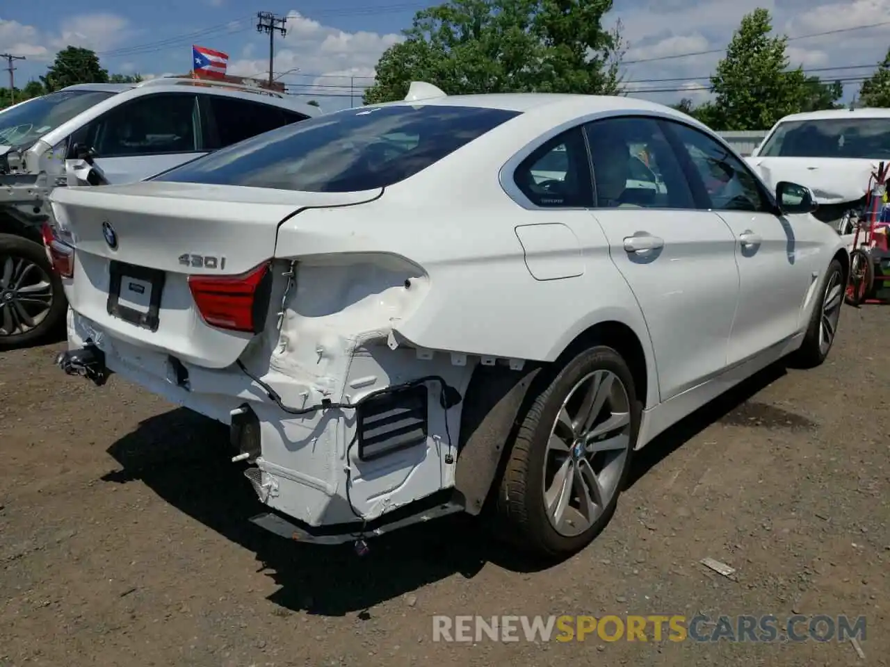 4 Photograph of a damaged car WBA4J3C51KBL09441 BMW 4 SERIES 2019