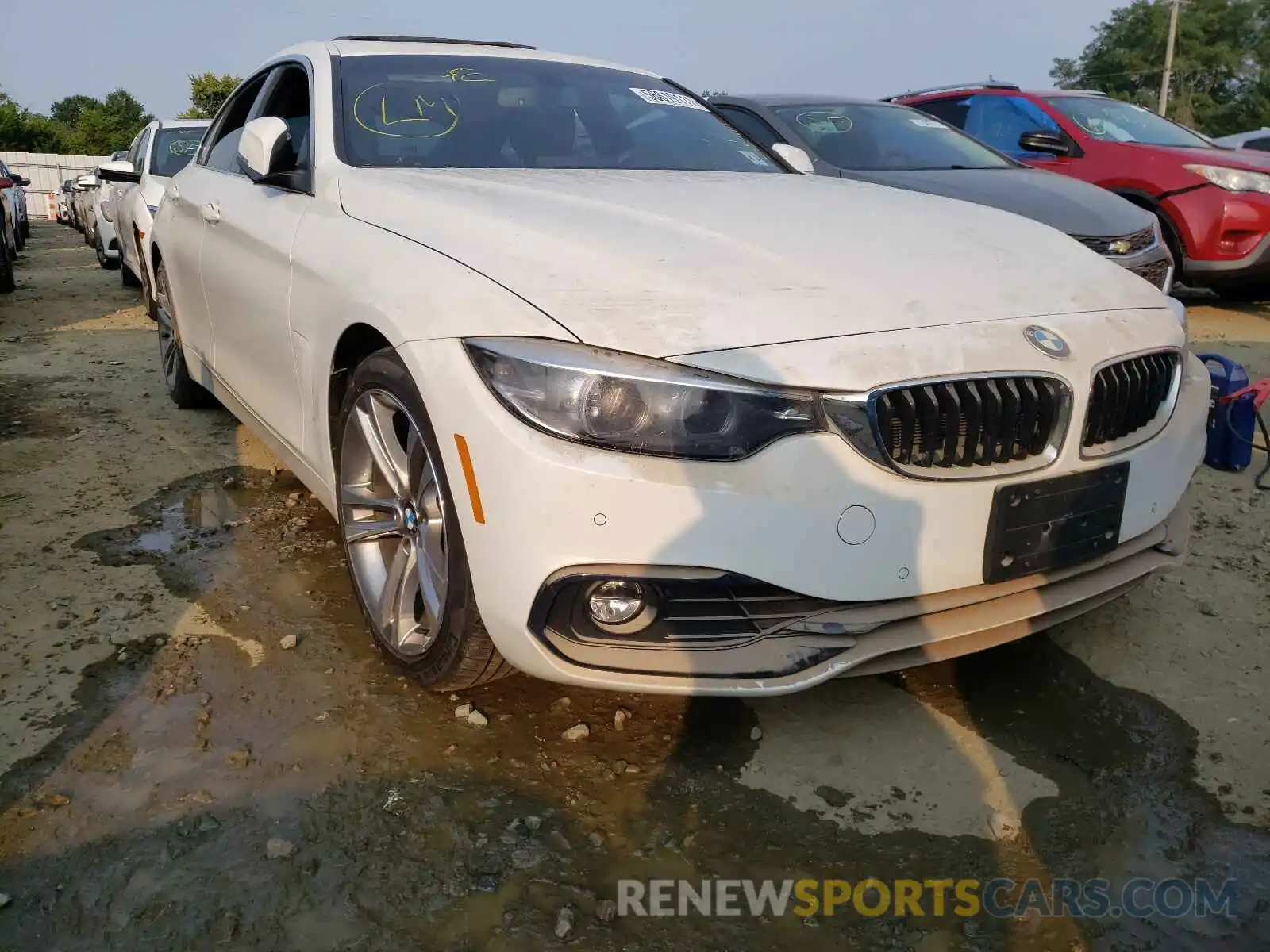 1 Photograph of a damaged car WBA4J3C51KBL10606 BMW 4 SERIES 2019