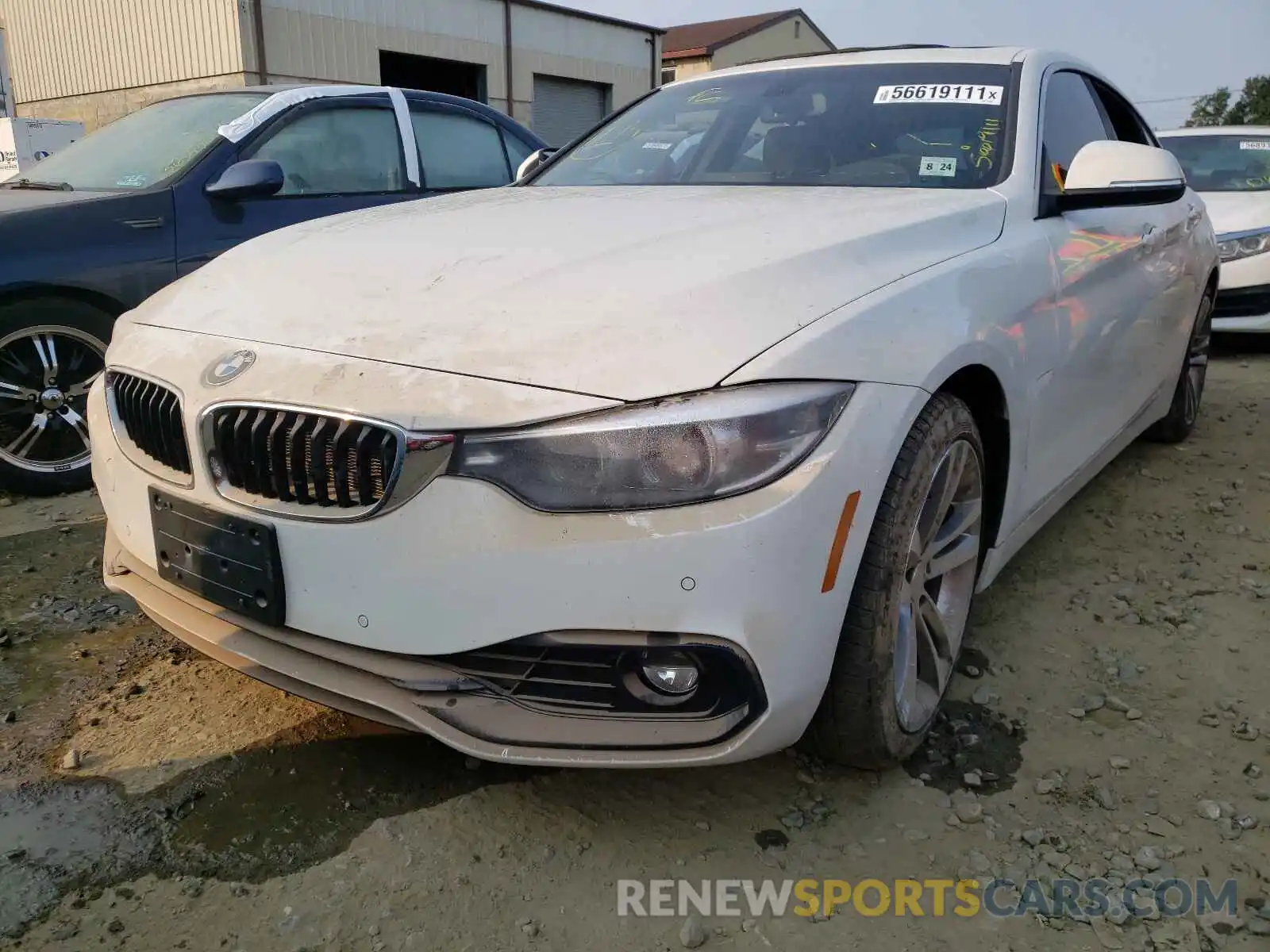 2 Photograph of a damaged car WBA4J3C51KBL10606 BMW 4 SERIES 2019