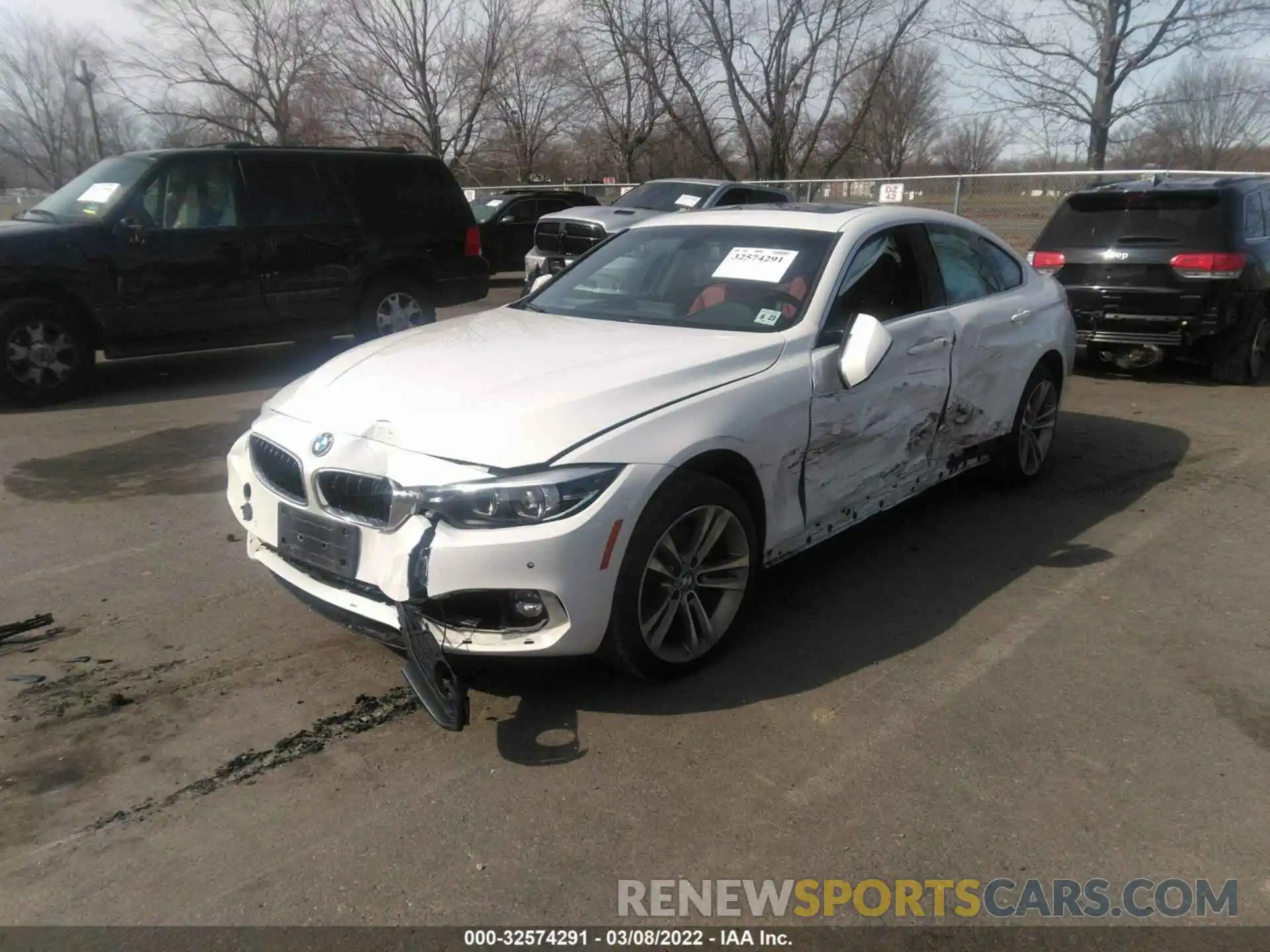 2 Photograph of a damaged car WBA4J3C52KBL05267 BMW 4 SERIES 2019