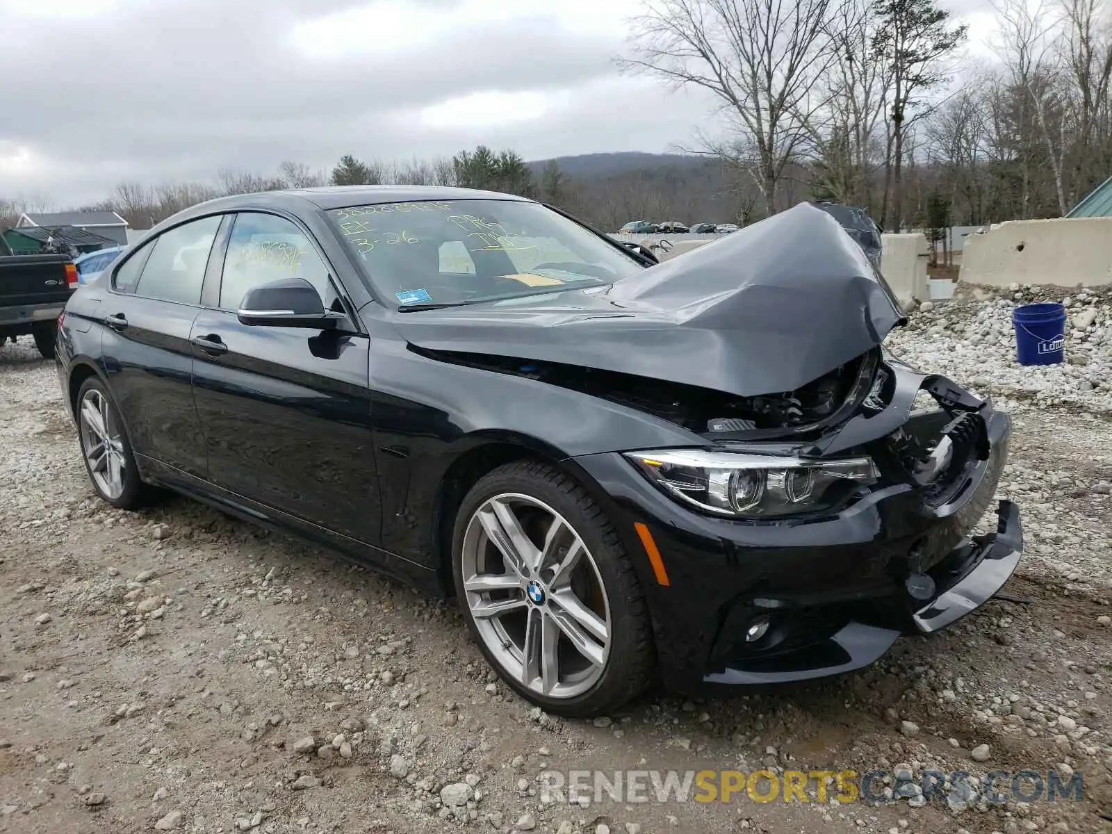 1 Фотография поврежденного автомобиля WBA4J3C52KBL06872 BMW 4 SERIES 2019
