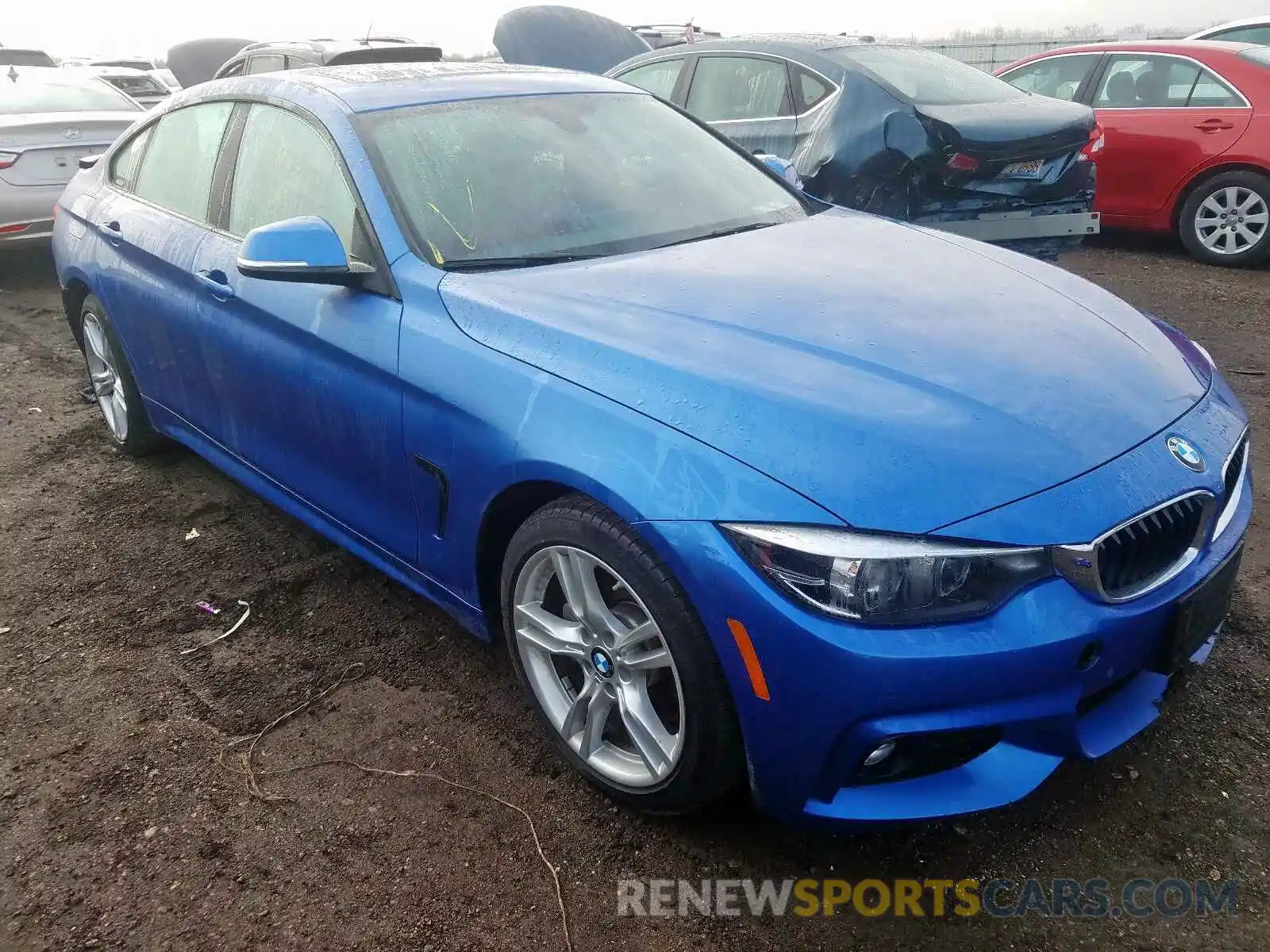 1 Photograph of a damaged car WBA4J3C52KBL06886 BMW 4 SERIES 2019