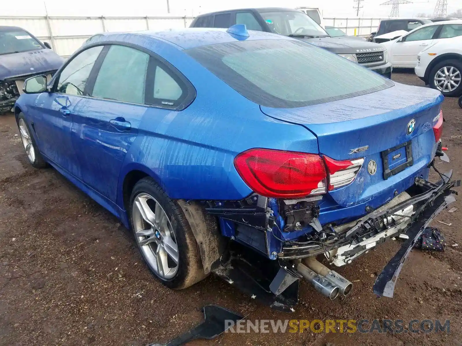 3 Photograph of a damaged car WBA4J3C52KBL06886 BMW 4 SERIES 2019