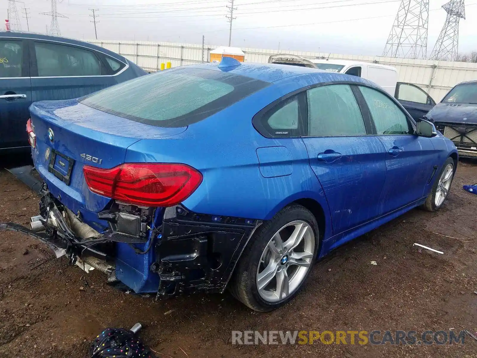 4 Photograph of a damaged car WBA4J3C52KBL06886 BMW 4 SERIES 2019