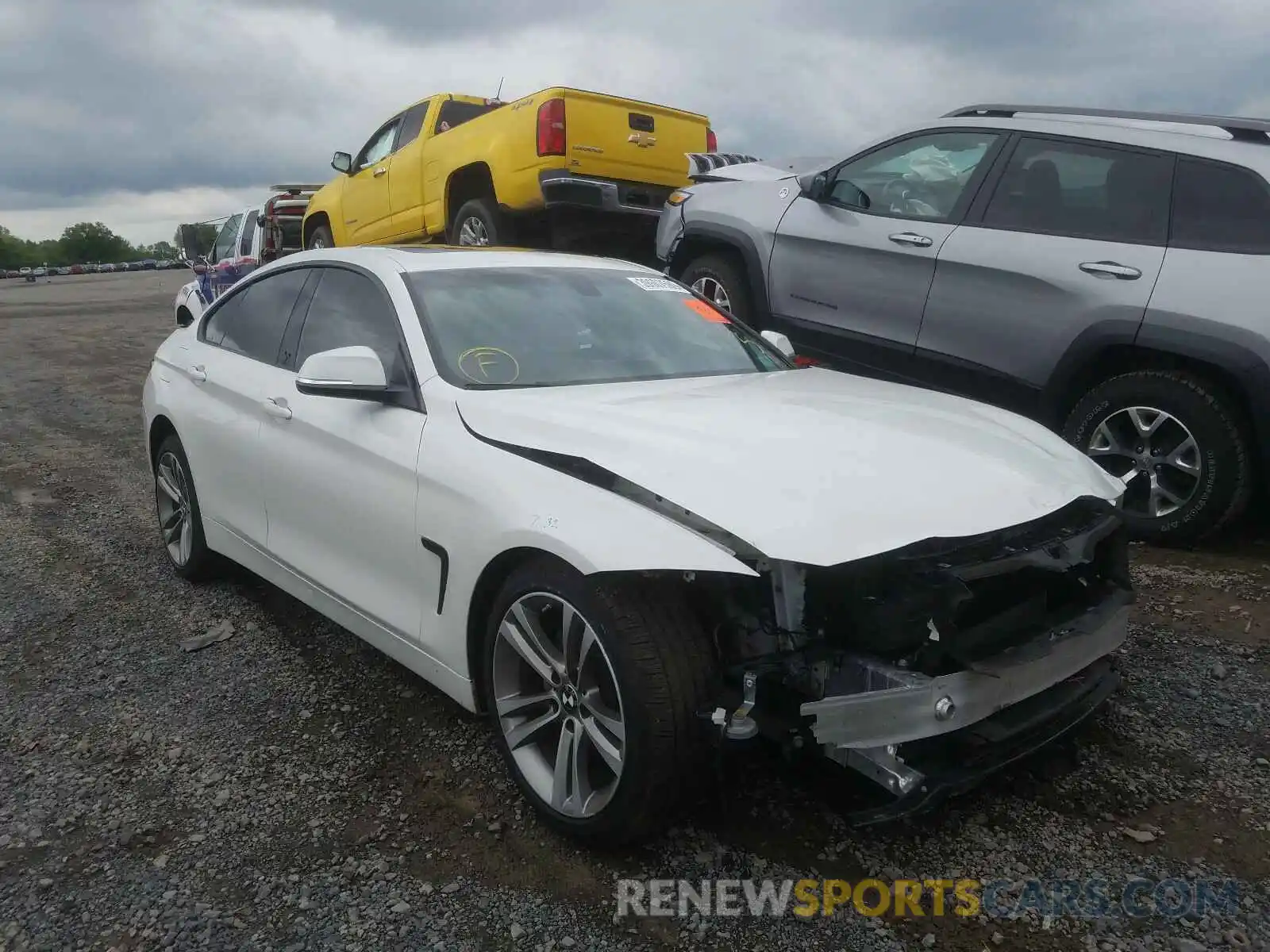 1 Photograph of a damaged car WBA4J3C52KBL06967 BMW 4 SERIES 2019