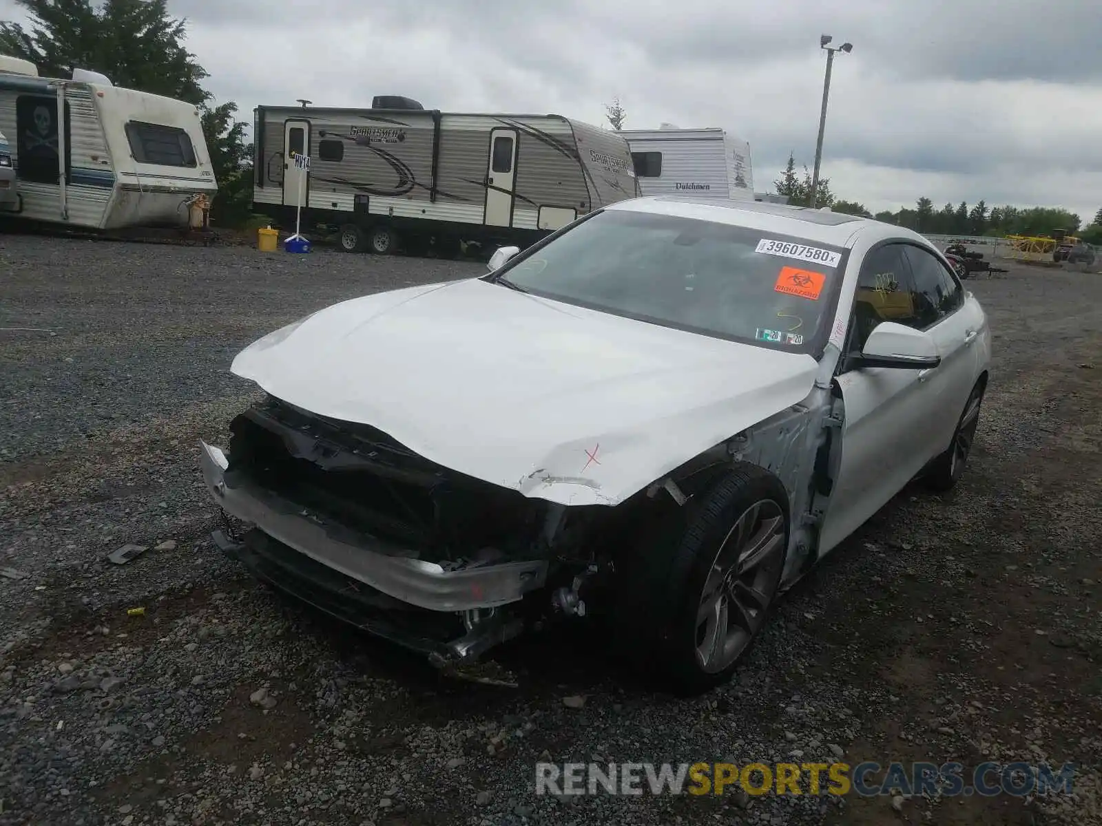 2 Photograph of a damaged car WBA4J3C52KBL06967 BMW 4 SERIES 2019