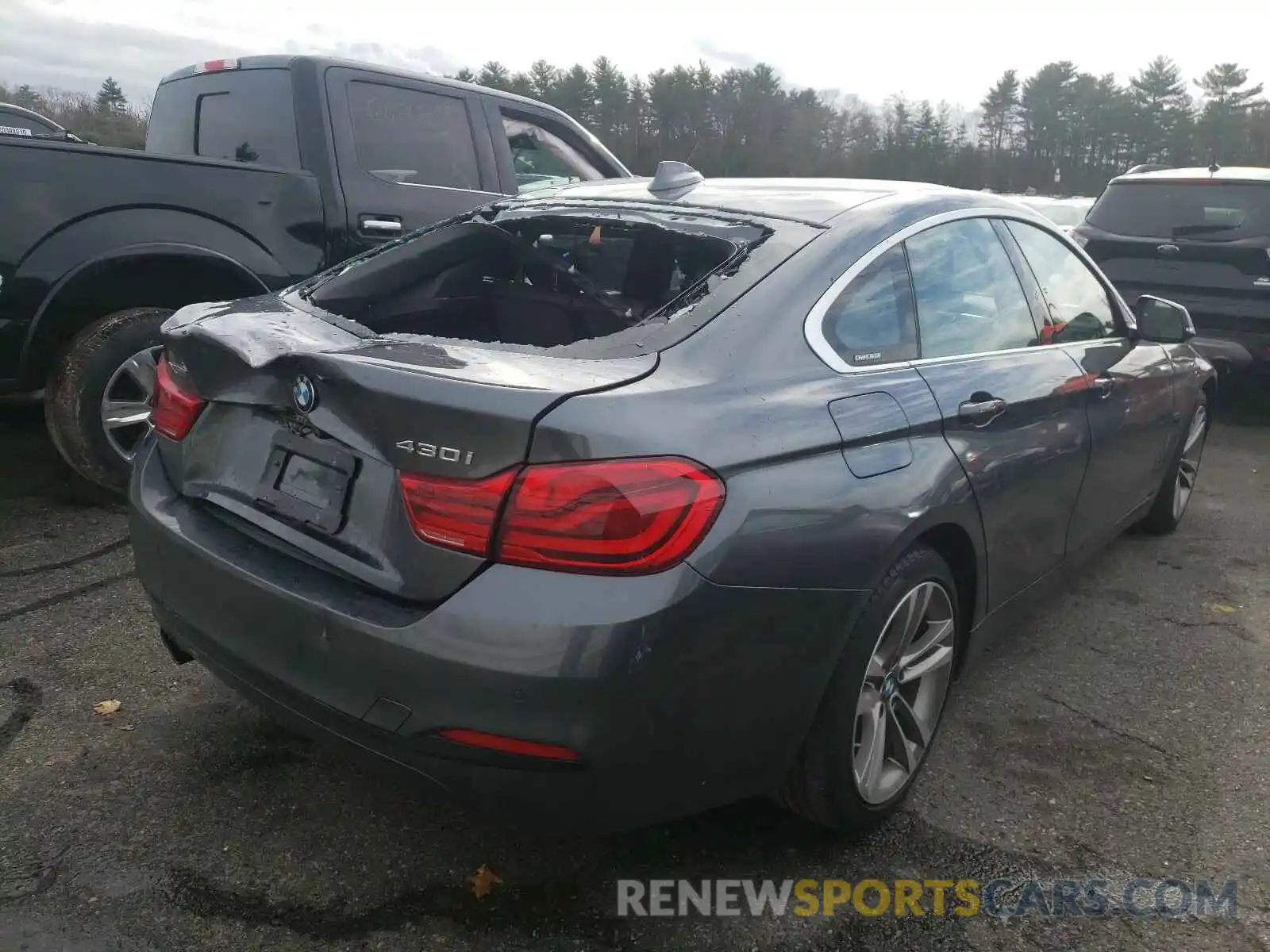 4 Photograph of a damaged car WBA4J3C52KBL07116 BMW 4 SERIES 2019