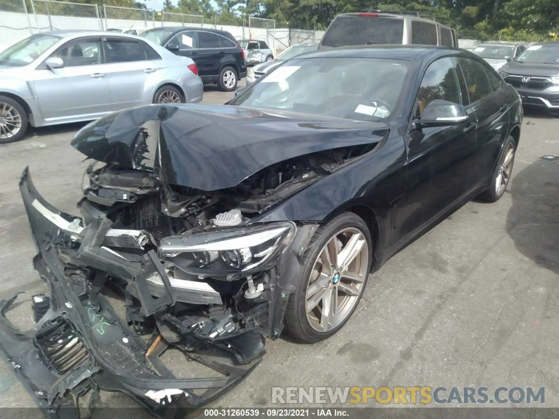 2 Photograph of a damaged car WBA4J3C52KBL07309 BMW 4 SERIES 2019