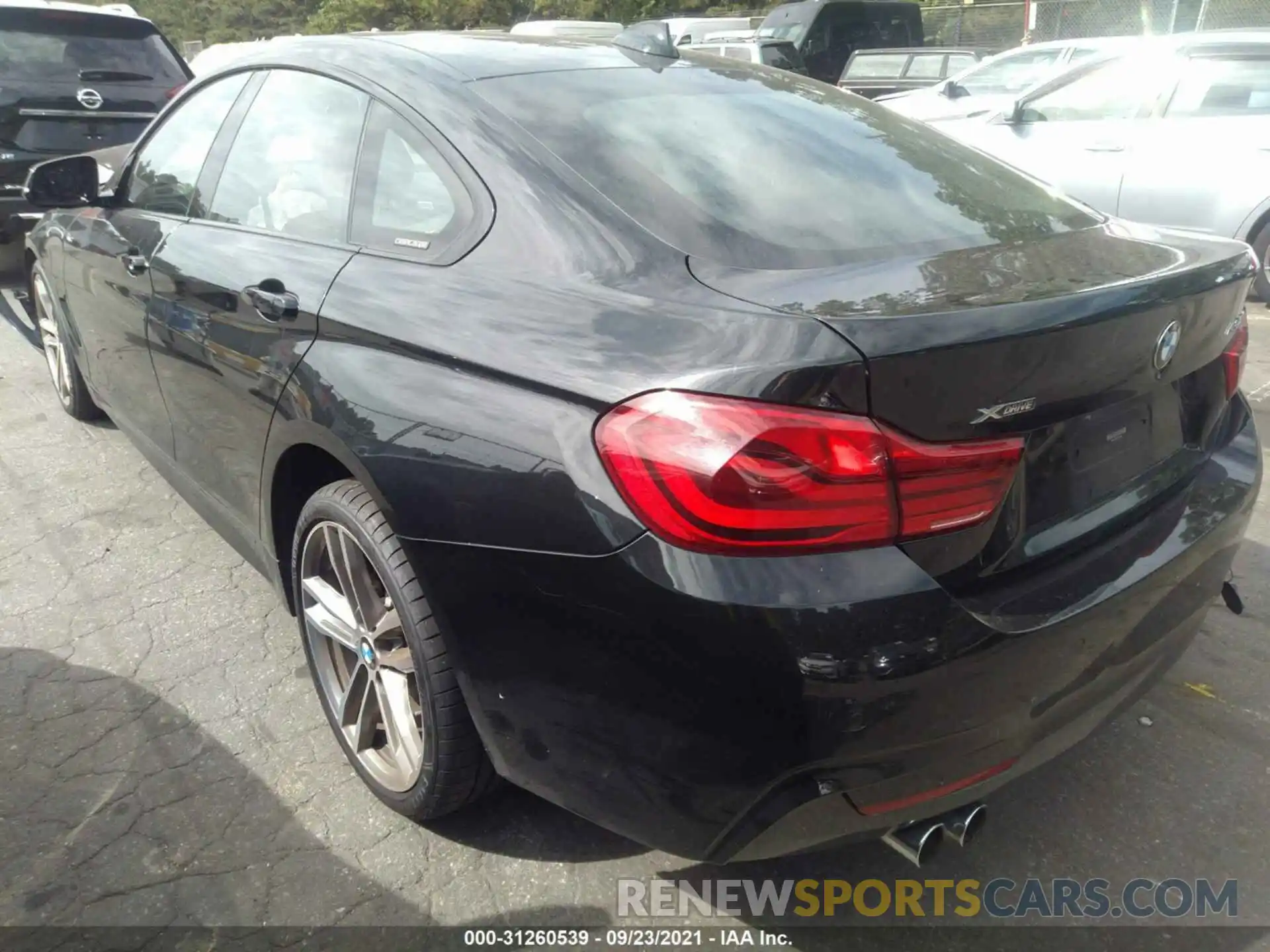 3 Photograph of a damaged car WBA4J3C52KBL07309 BMW 4 SERIES 2019