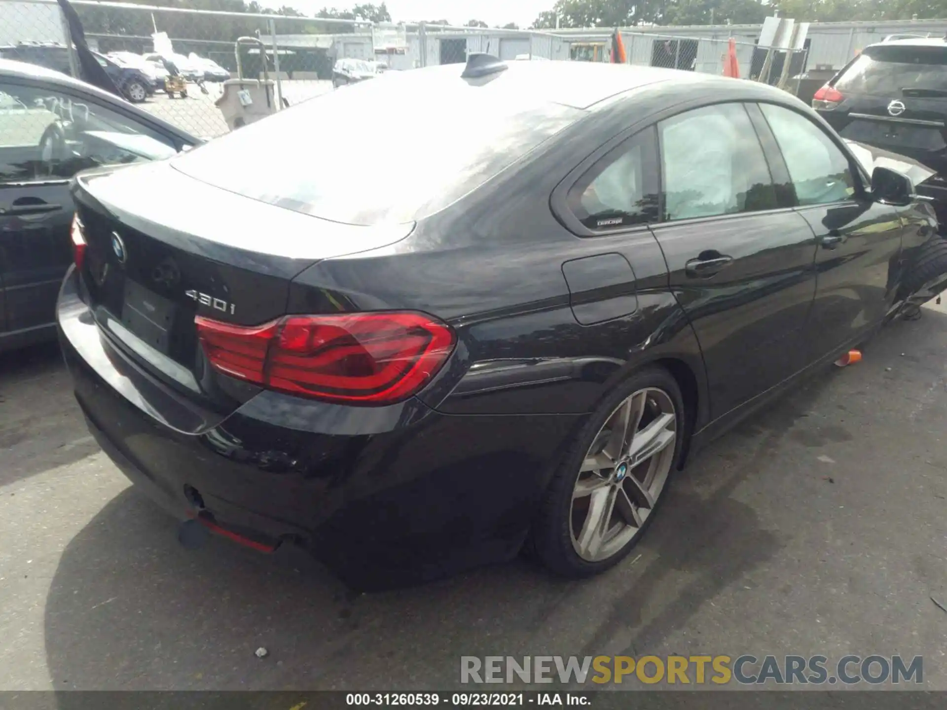 4 Photograph of a damaged car WBA4J3C52KBL07309 BMW 4 SERIES 2019