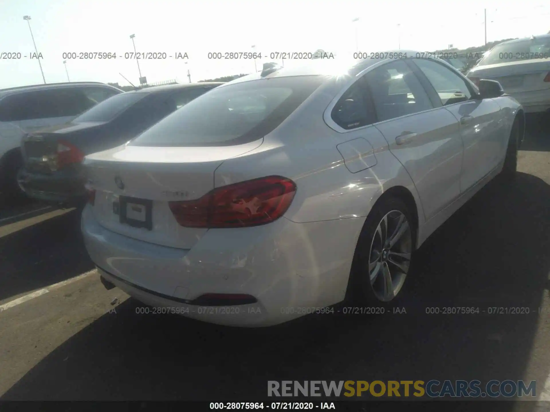 4 Photograph of a damaged car WBA4J3C52KBL07598 BMW 4 SERIES 2019