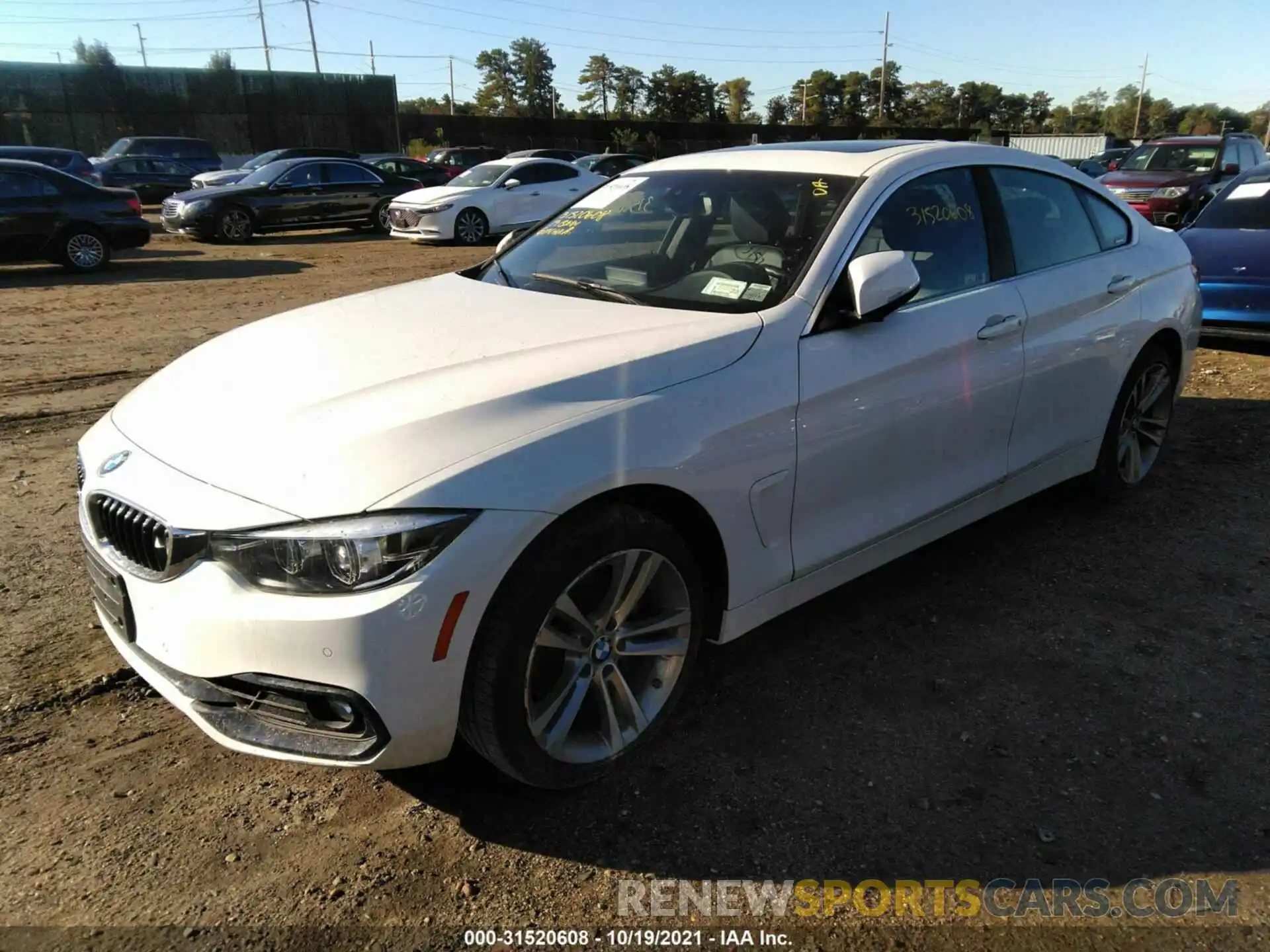 2 Photograph of a damaged car WBA4J3C53KBL06086 BMW 4 SERIES 2019