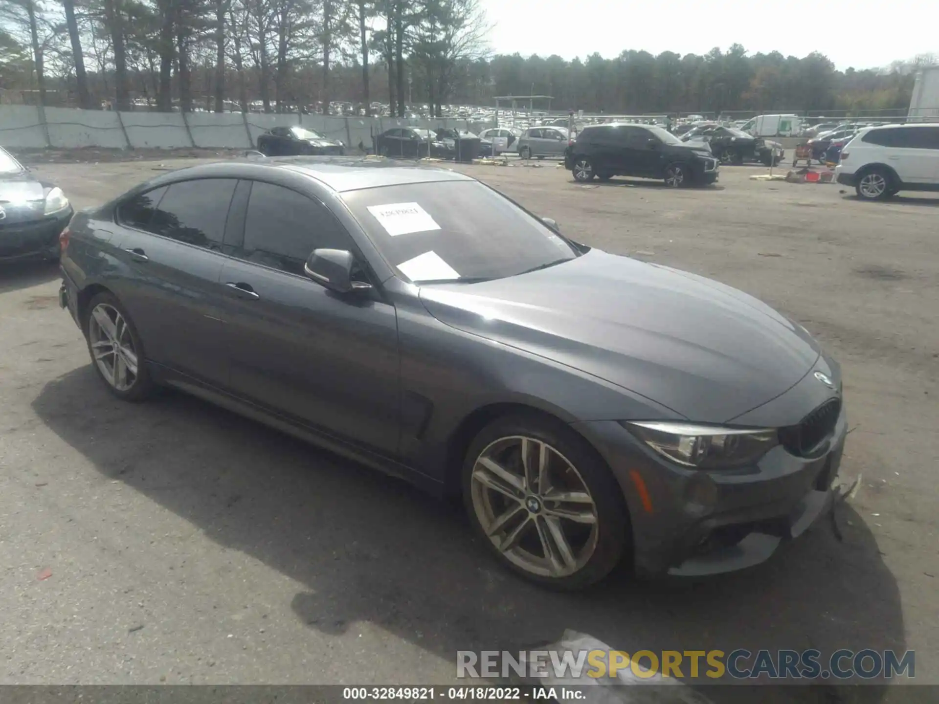 1 Photograph of a damaged car WBA4J3C53KBL06203 BMW 4 SERIES 2019