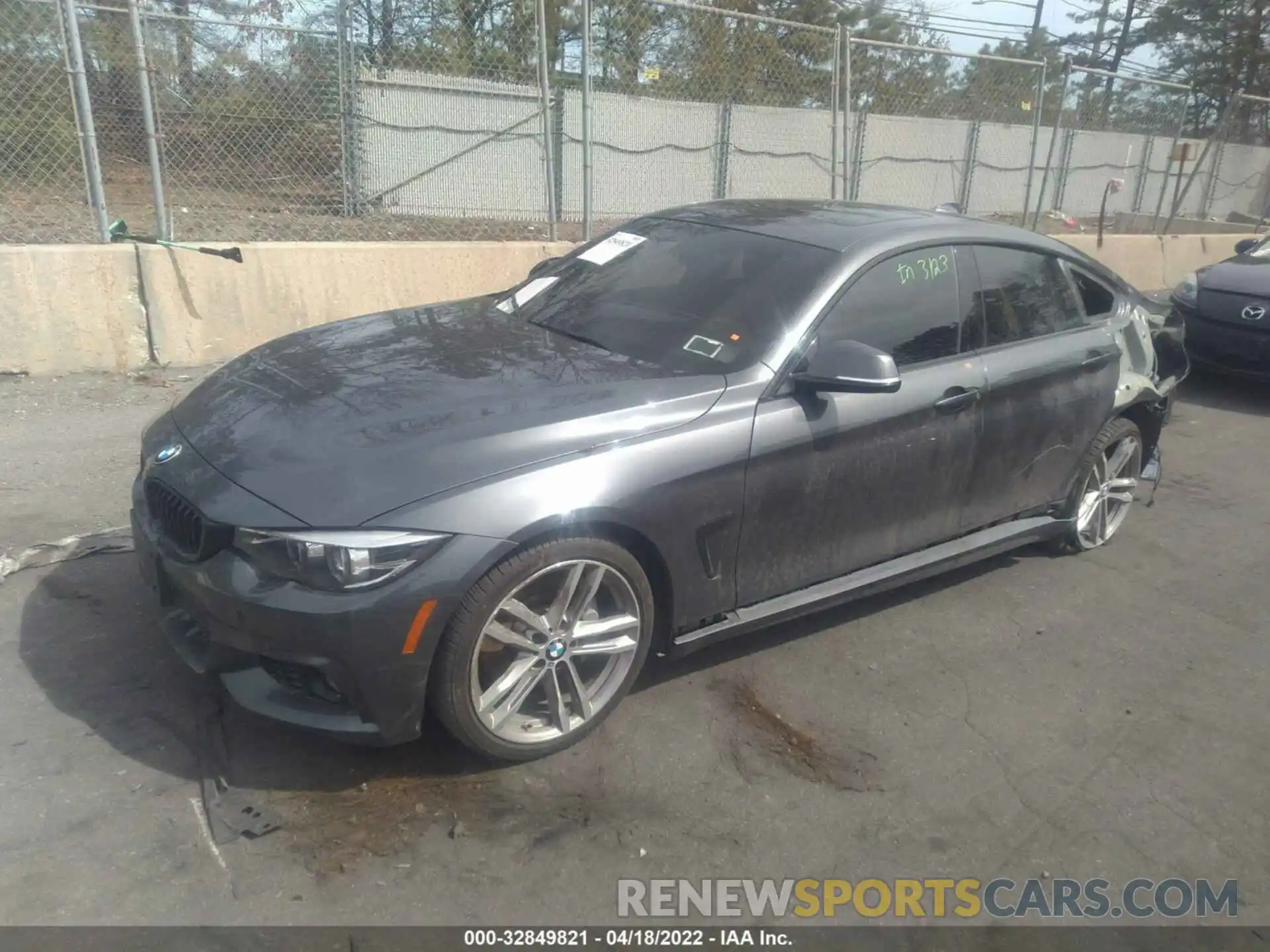 2 Photograph of a damaged car WBA4J3C53KBL06203 BMW 4 SERIES 2019