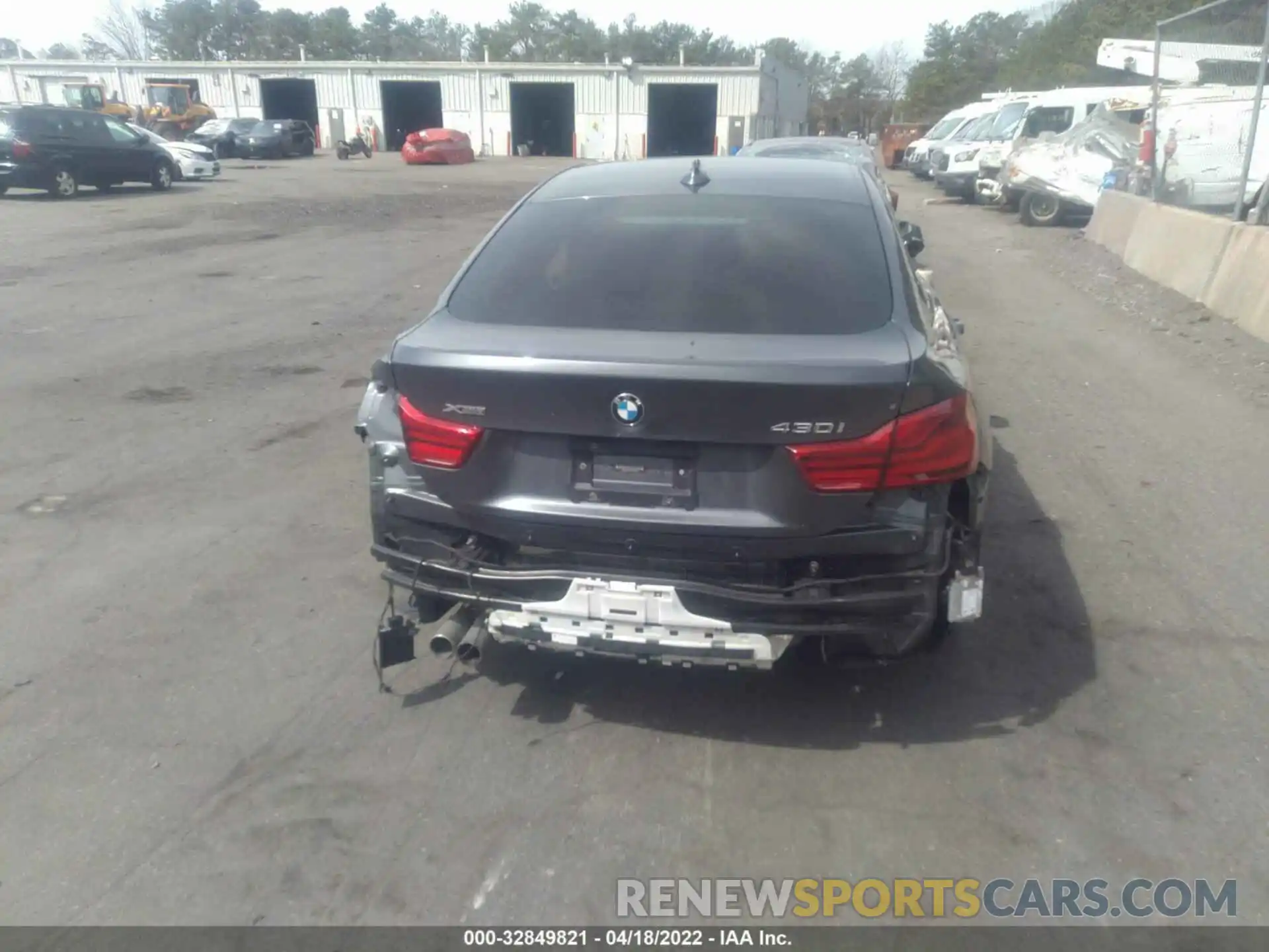 6 Фотография поврежденного автомобиля WBA4J3C53KBL06203 BMW 4 SERIES 2019