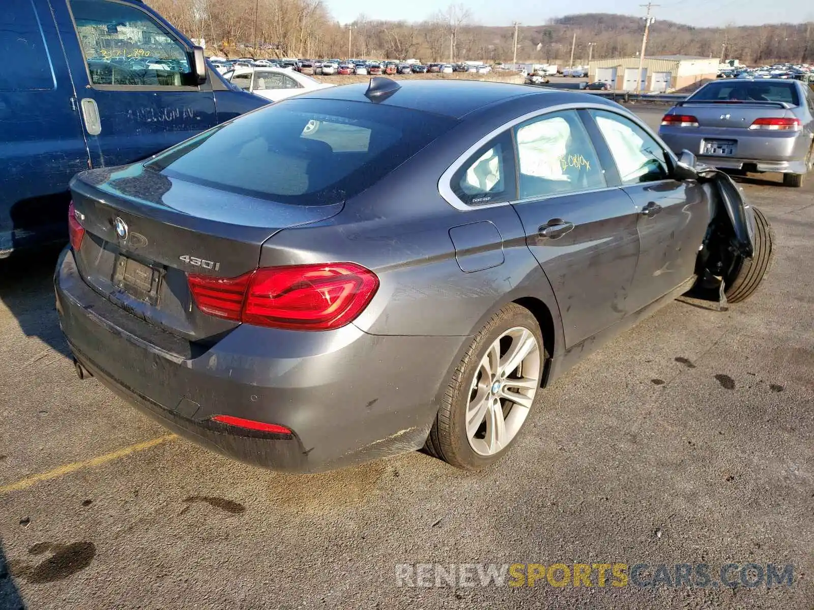 4 Photograph of a damaged car WBA4J3C53KBL07223 BMW 4 SERIES 2019