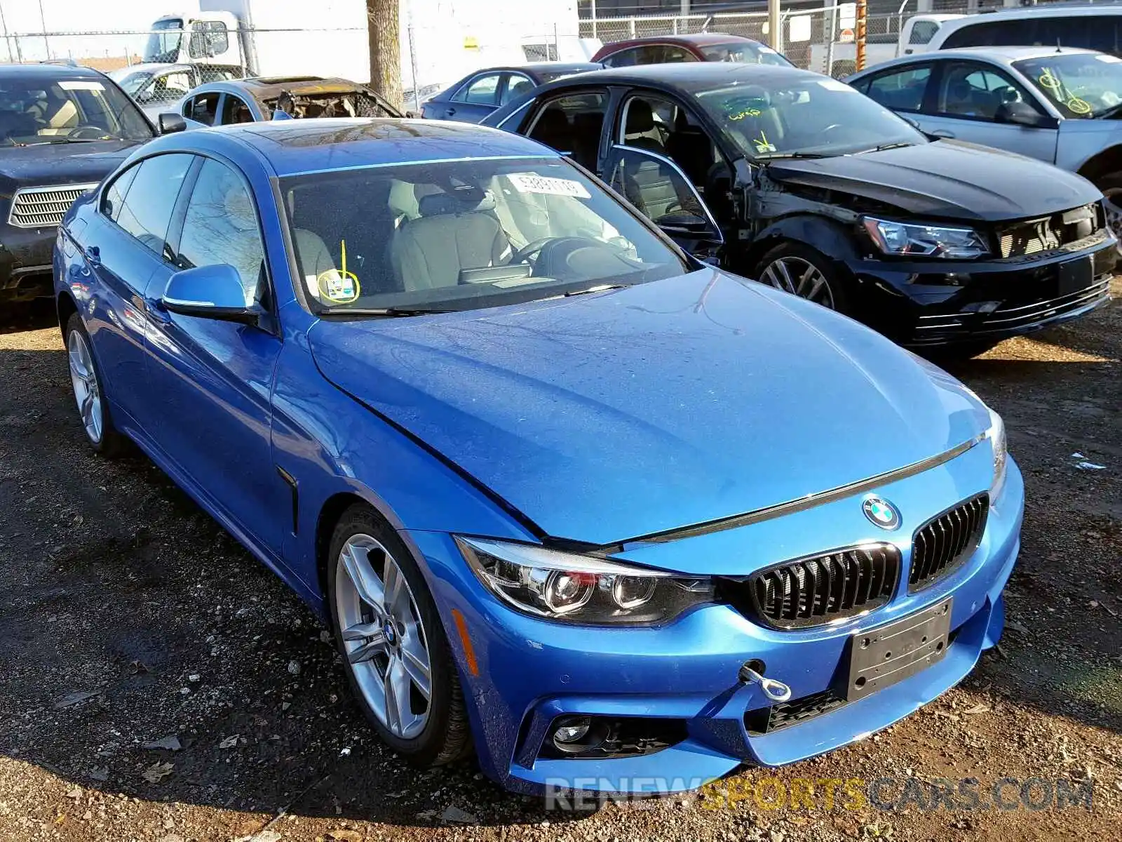 1 Фотография поврежденного автомобиля WBA4J3C53KBL07769 BMW 4 SERIES 2019