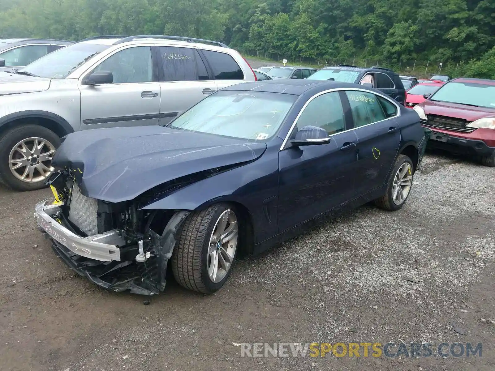 2 Photograph of a damaged car WBA4J3C53KBL07867 BMW 4 SERIES 2019