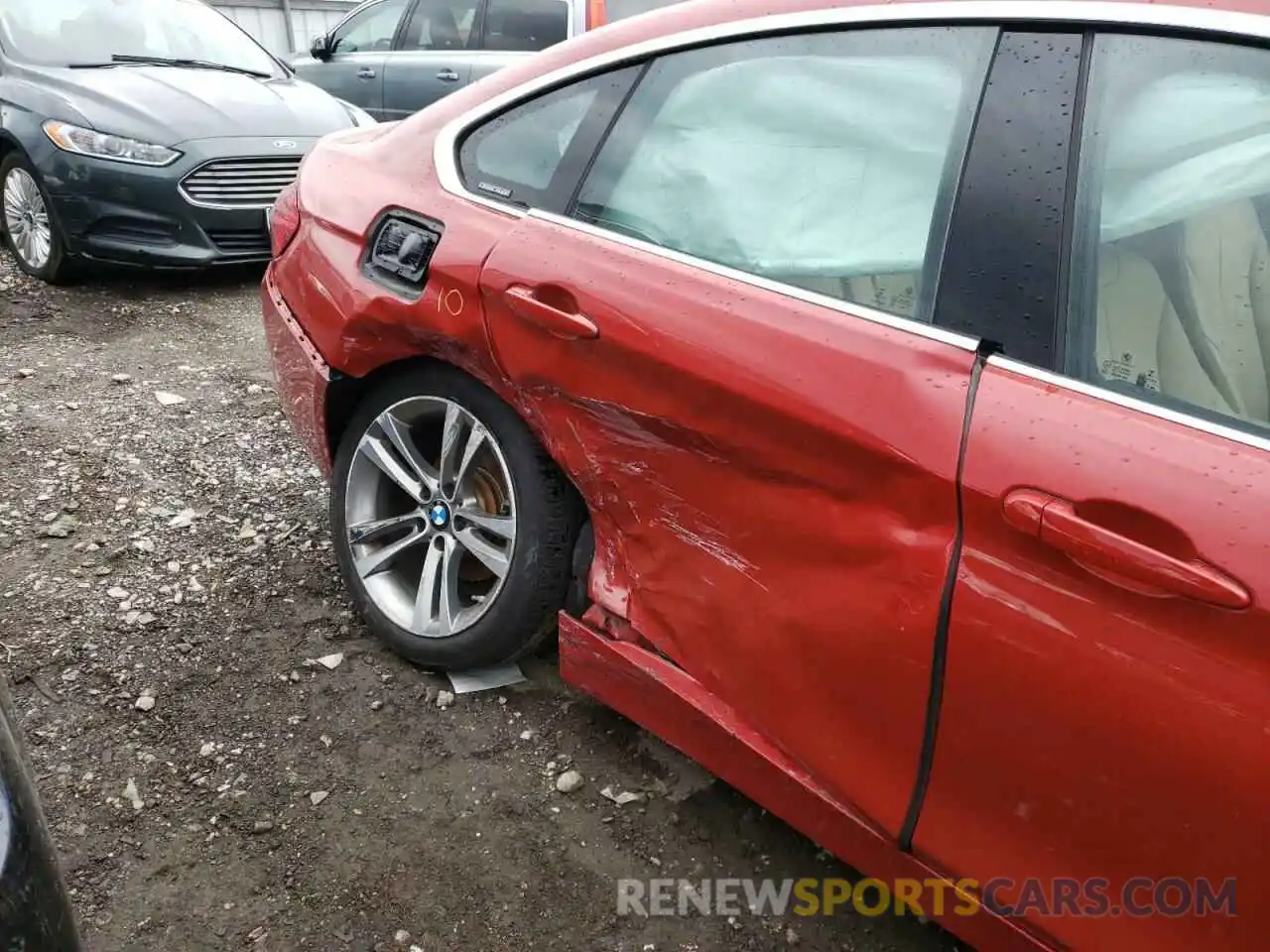 9 Photograph of a damaged car WBA4J3C53KBL09327 BMW 4 SERIES 2019