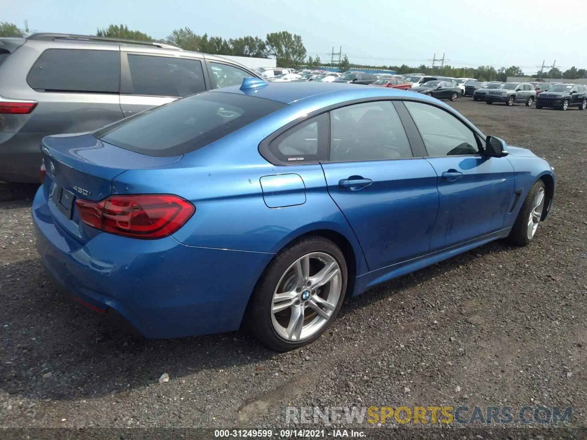 4 Photograph of a damaged car WBA4J3C53KBL09845 BMW 4 SERIES 2019