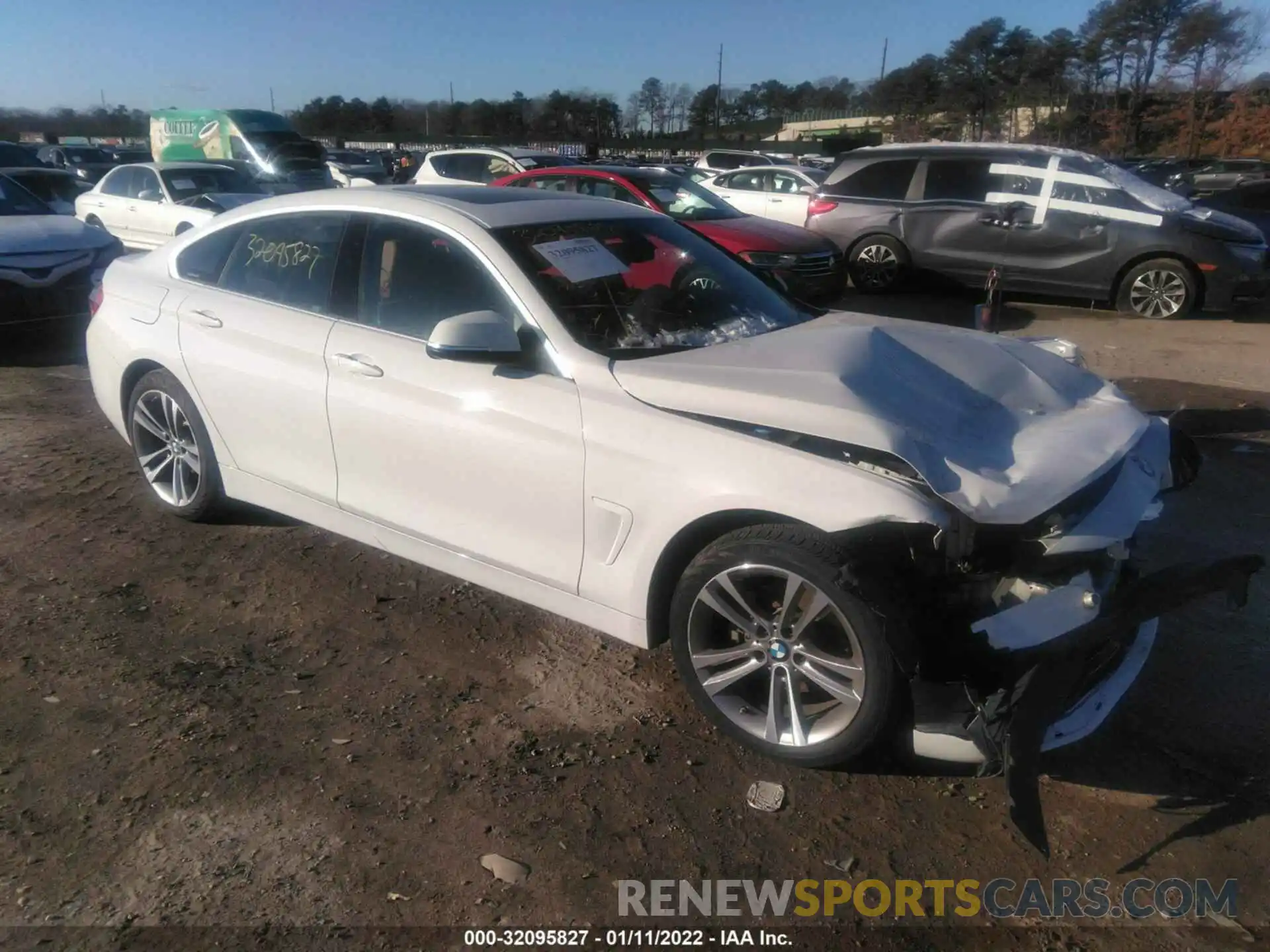 1 Photograph of a damaged car WBA4J3C53KBL10445 BMW 4 SERIES 2019