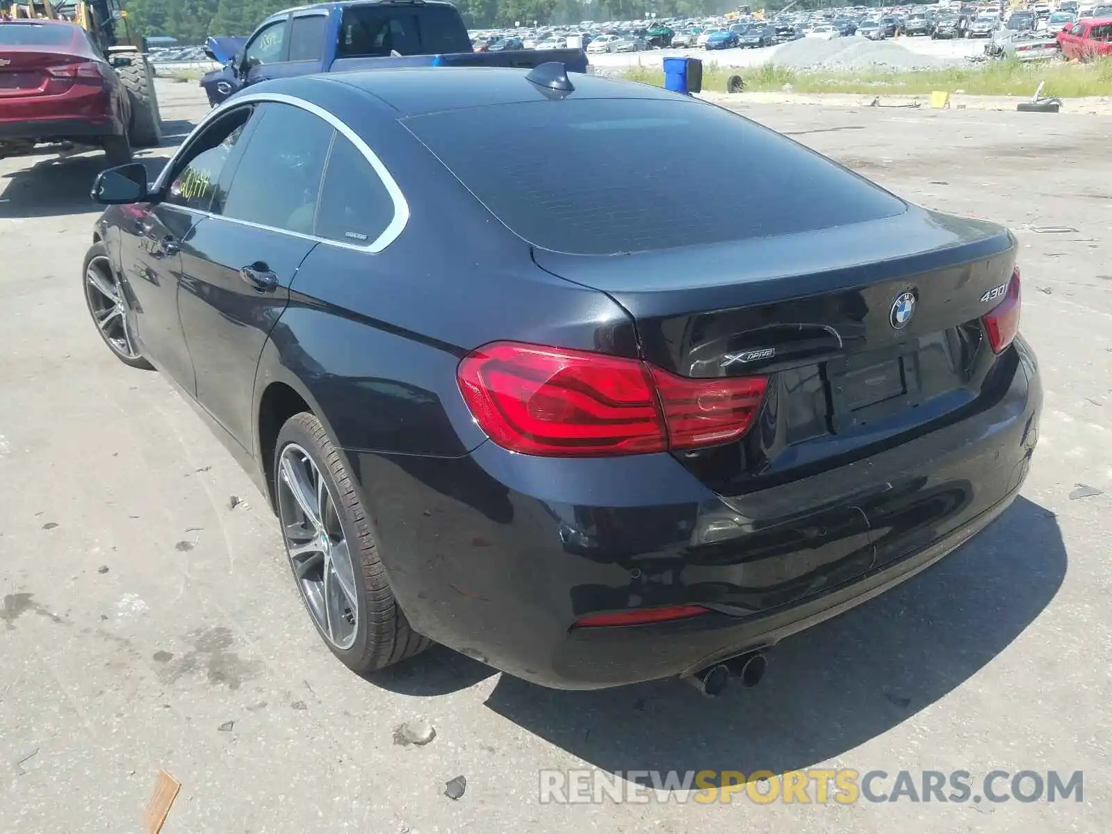 3 Photograph of a damaged car WBA4J3C54KBL05139 BMW 4 SERIES 2019