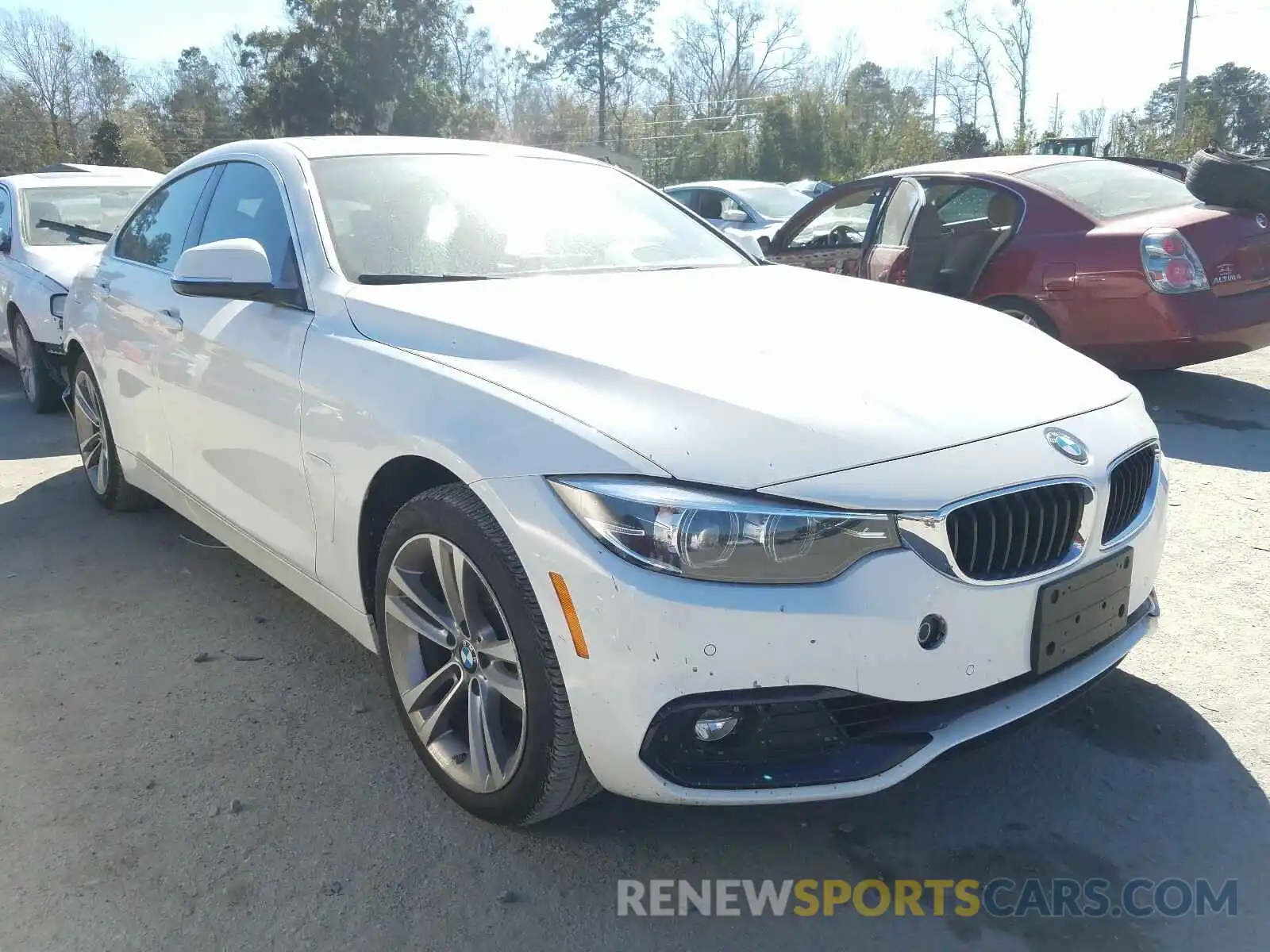 1 Photograph of a damaged car WBA4J3C54KBL06470 BMW 4 SERIES 2019