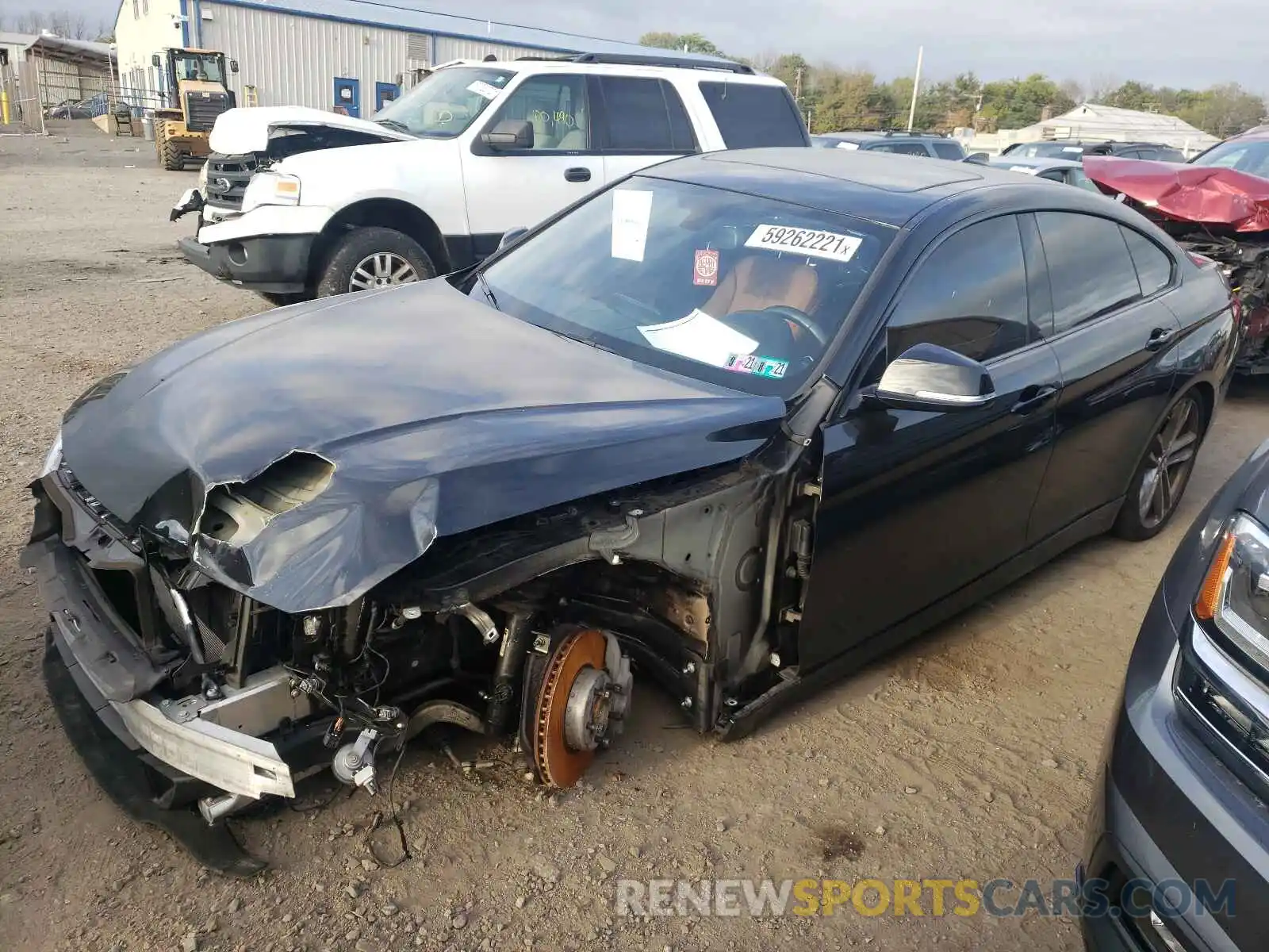 2 Photograph of a damaged car WBA4J3C54KBL07313 BMW 4 SERIES 2019